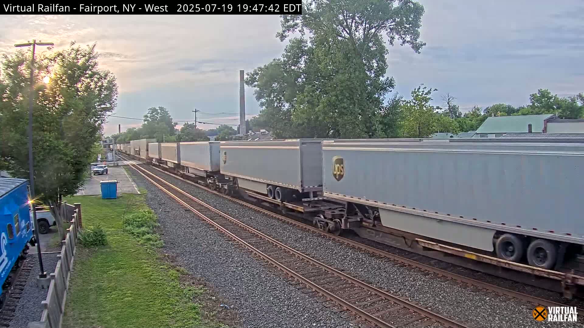 Fairport Raiway Junction Live Cam - Perinton, Monroe, New York, USA 