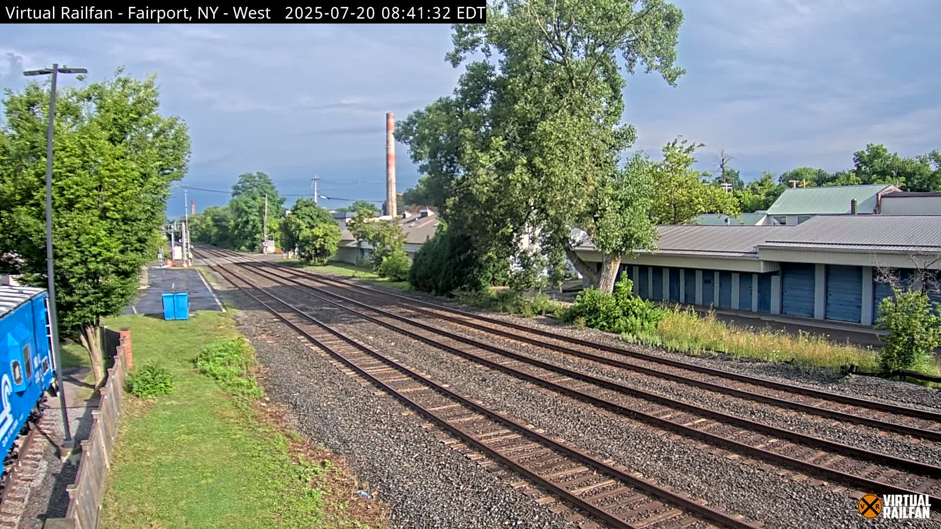 Fairport Raiway Junction Live Cam - Perinton, Monroe, New York, USA 