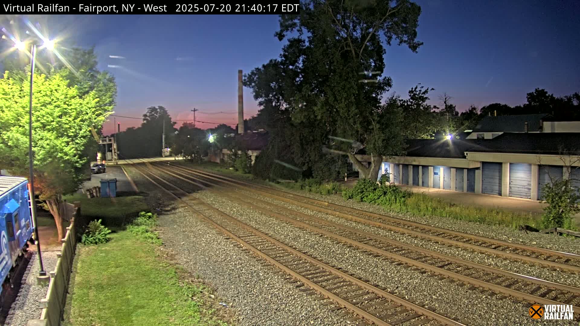 Fairport Raiway Junction Live Cam - Perinton, Monroe, New York, USA 