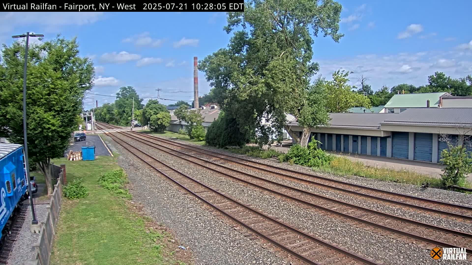 Fairport Raiway Junction Live Cam - Perinton, Monroe, New York, USA 