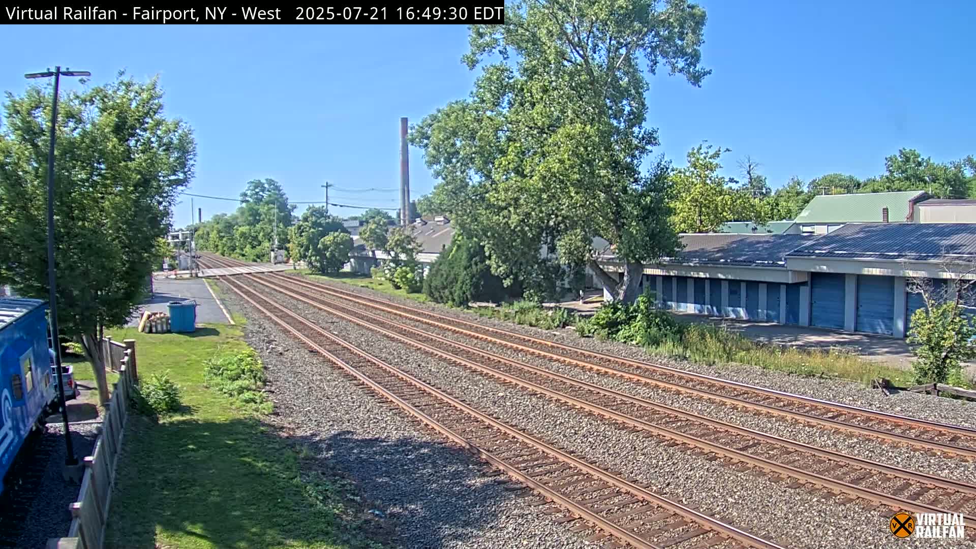 Fairport Raiway Junction Live Cam - Perinton, Monroe, New York, USA 