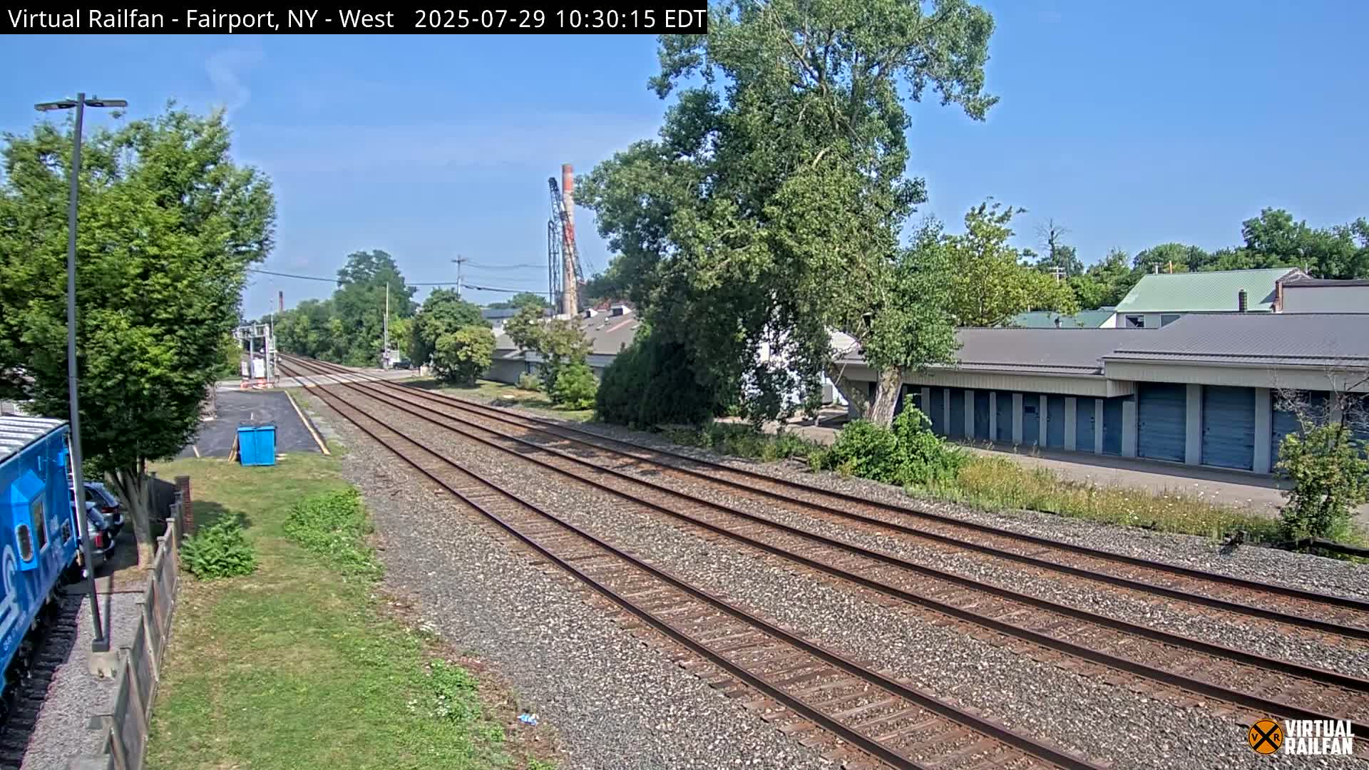 Fairport Raiway Junction Live Cam - Perinton, Monroe, New York, USA 