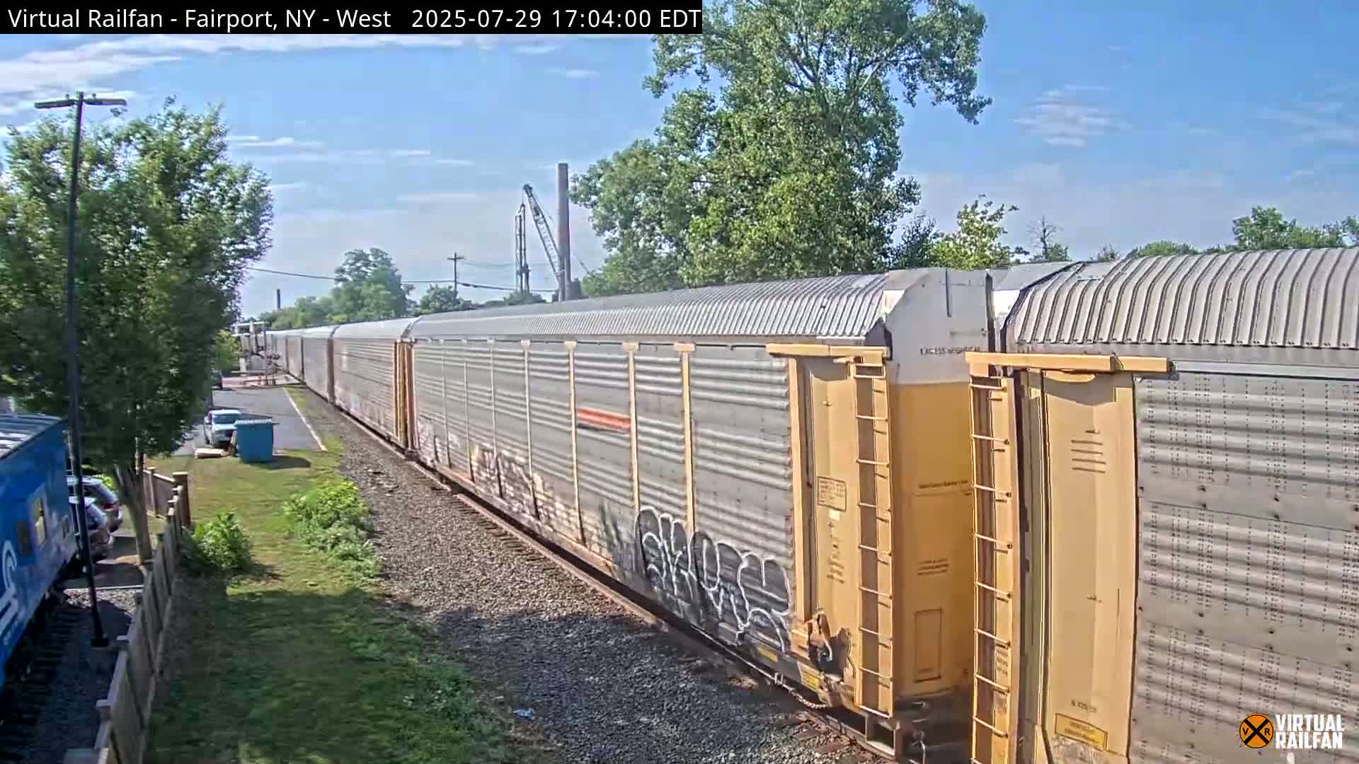 Fairport Raiway Junction Live Cam - Perinton, Monroe, New York, USA 
