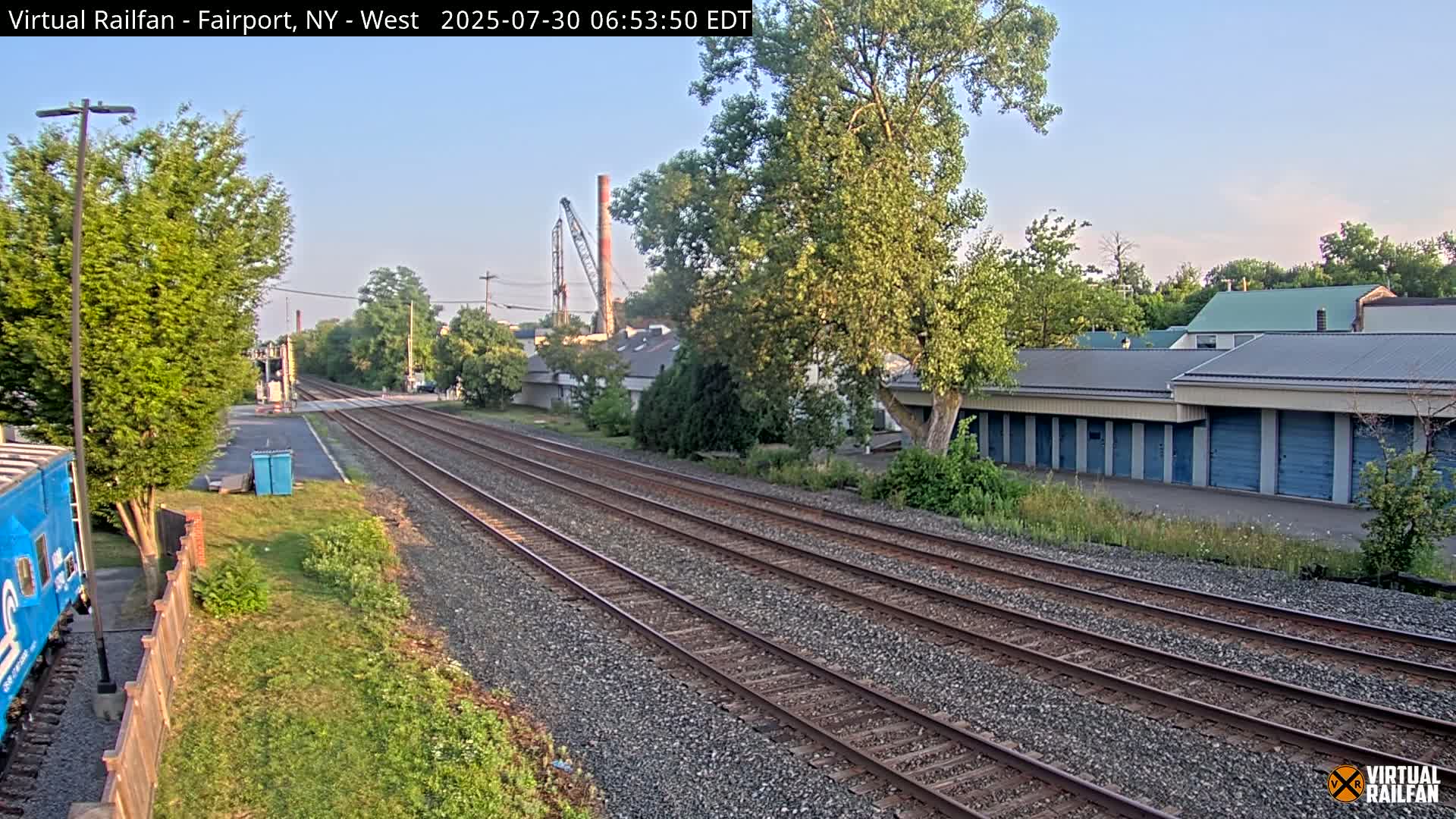 Fairport Raiway Junction Live Cam - Perinton, Monroe, New York, USA 