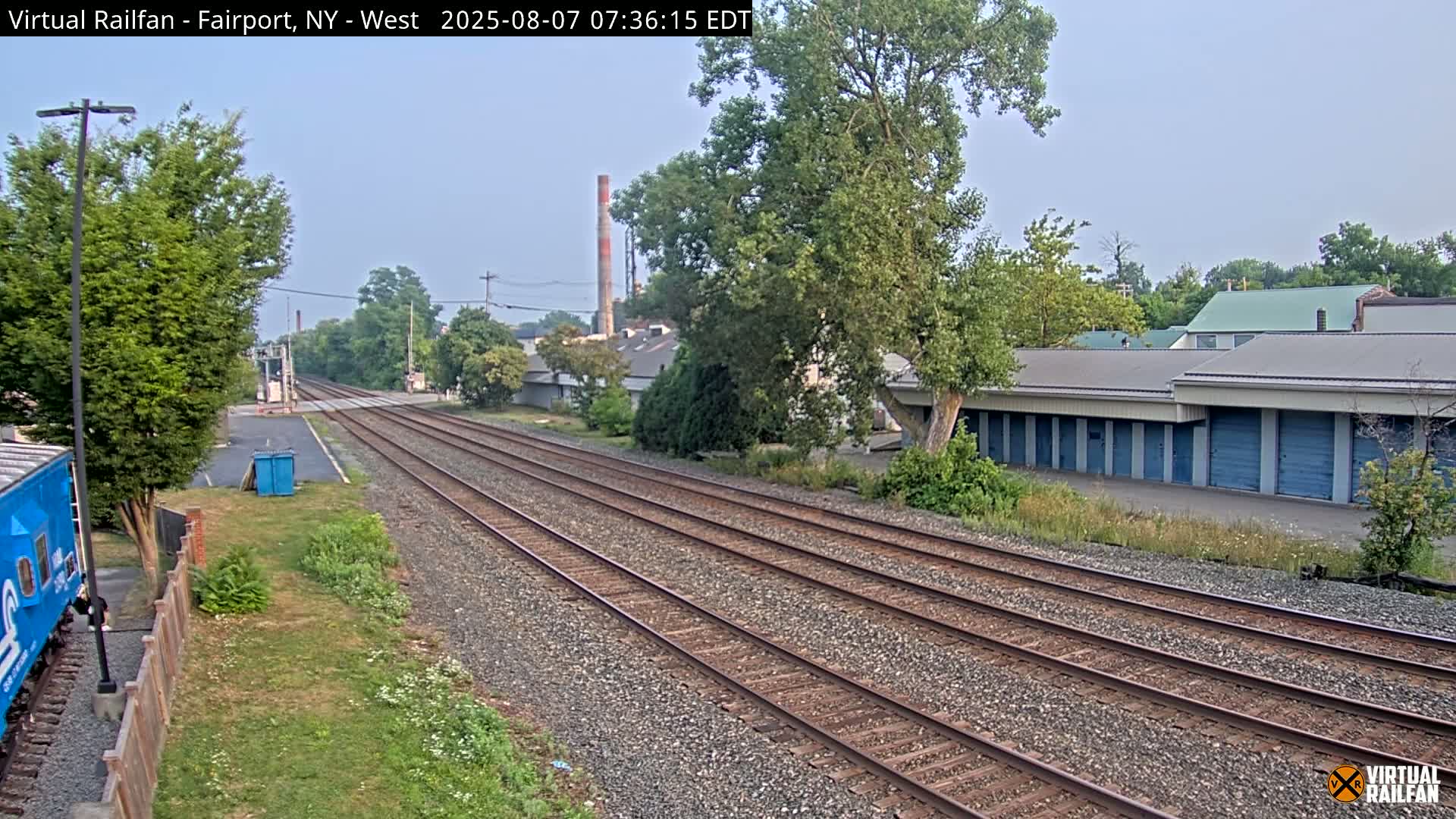 Fairport Raiway Junction Live Cam - Perinton, Monroe, New York, USA 