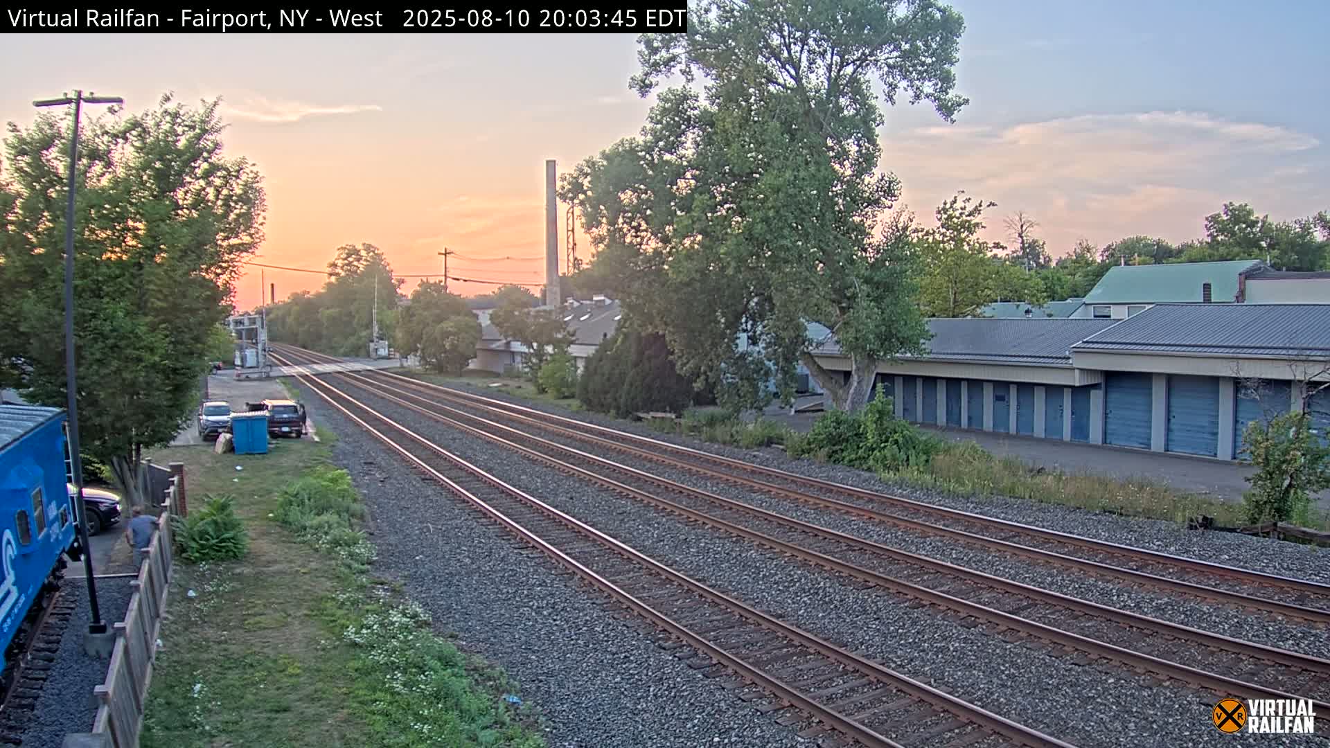 Fairport Raiway Junction Live Cam - Perinton, Monroe, New York, USA 