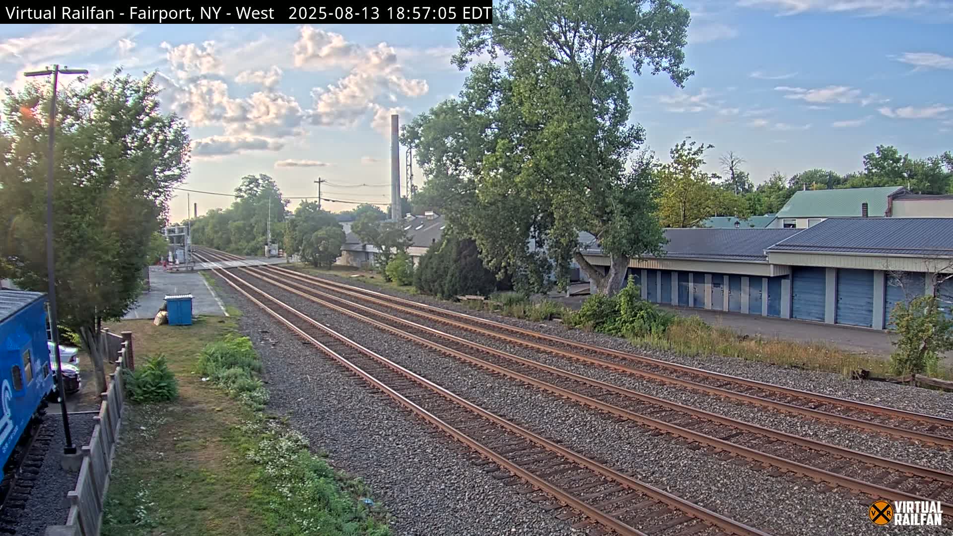 Fairport Raiway Junction Live Cam - Perinton, Monroe, New York, USA 