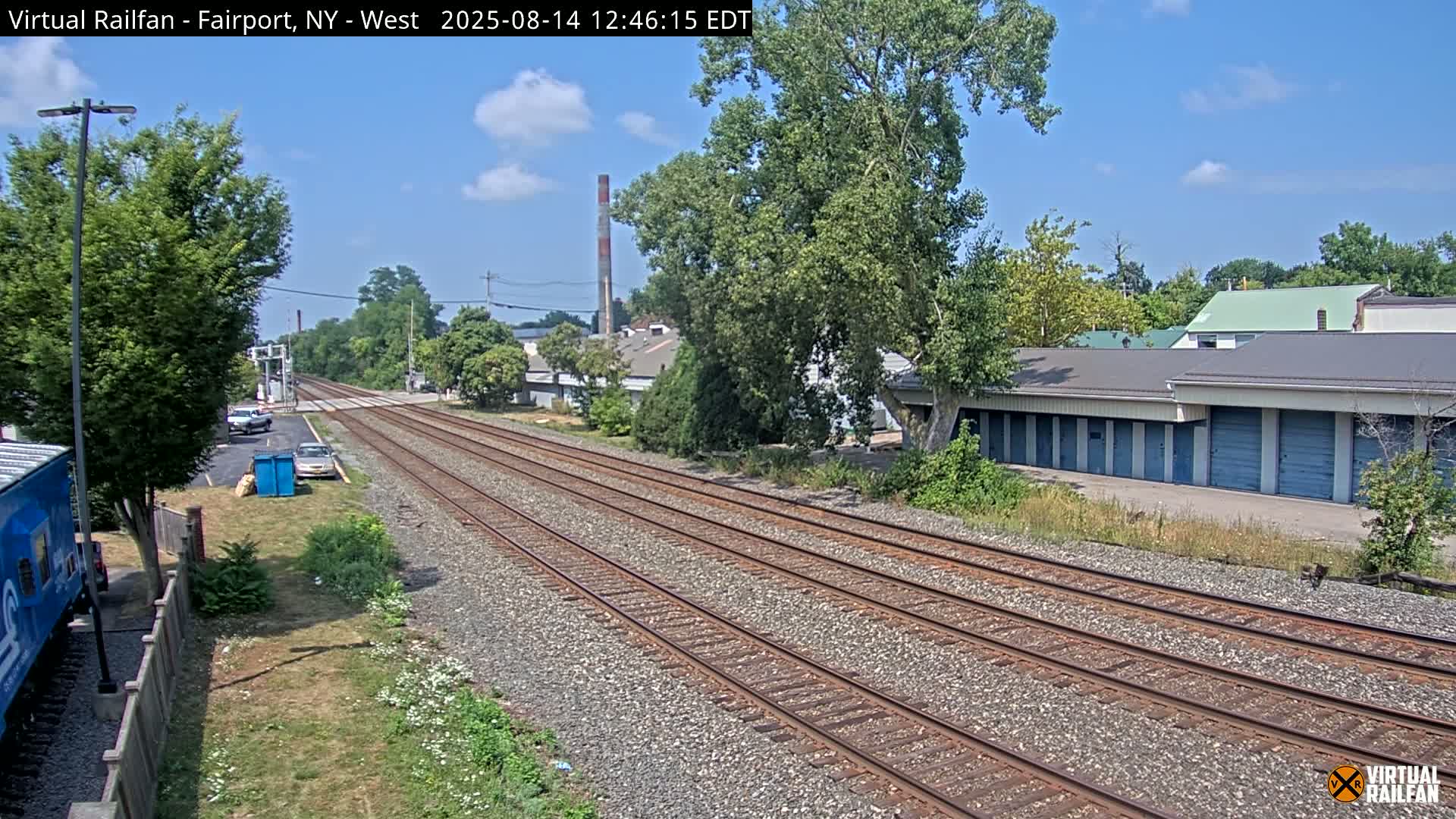 Fairport Raiway Junction Live Cam - Perinton, Monroe, New York, USA 