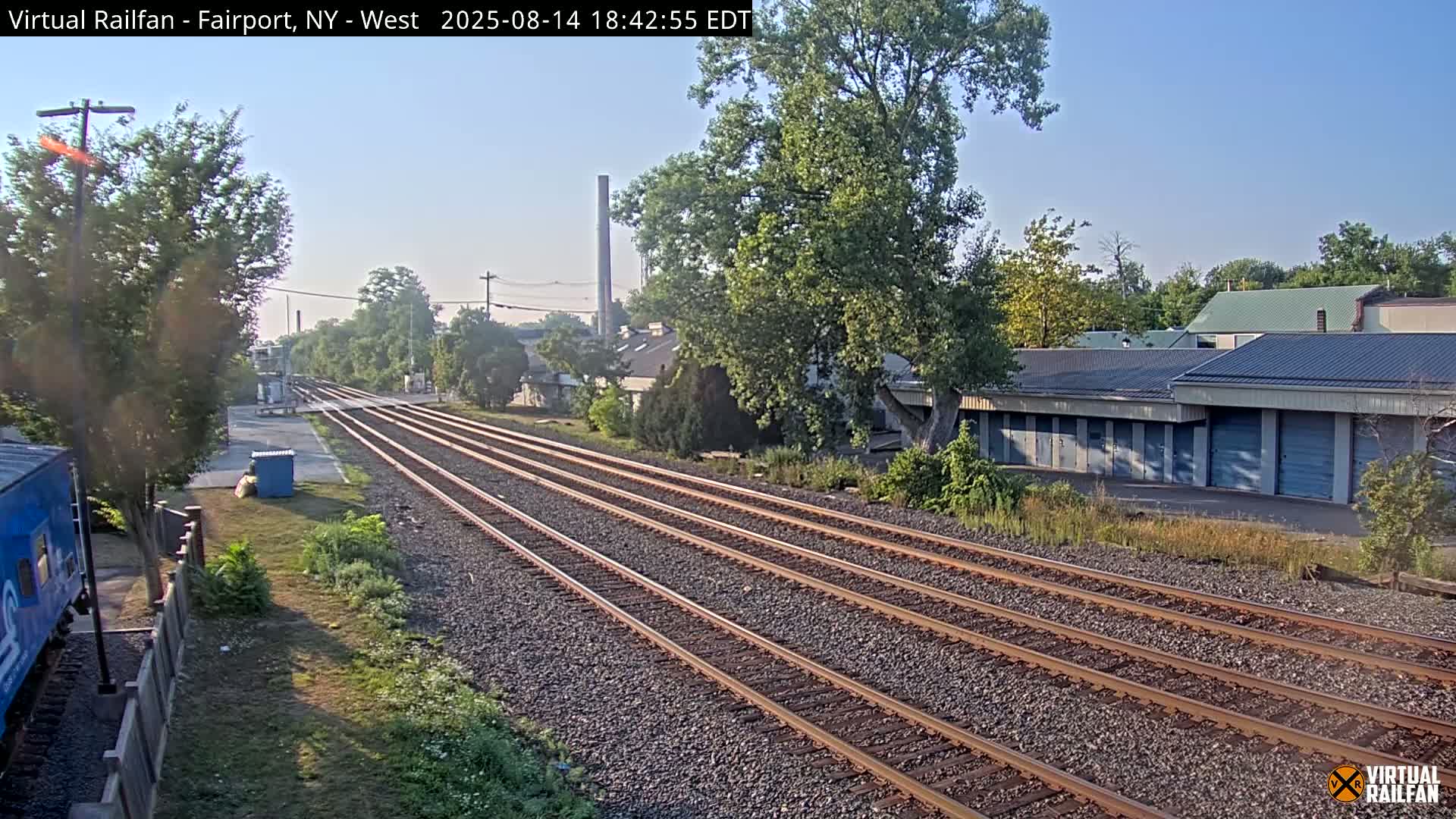 Fairport Raiway Junction Live Cam - Perinton, Monroe, New York, USA 