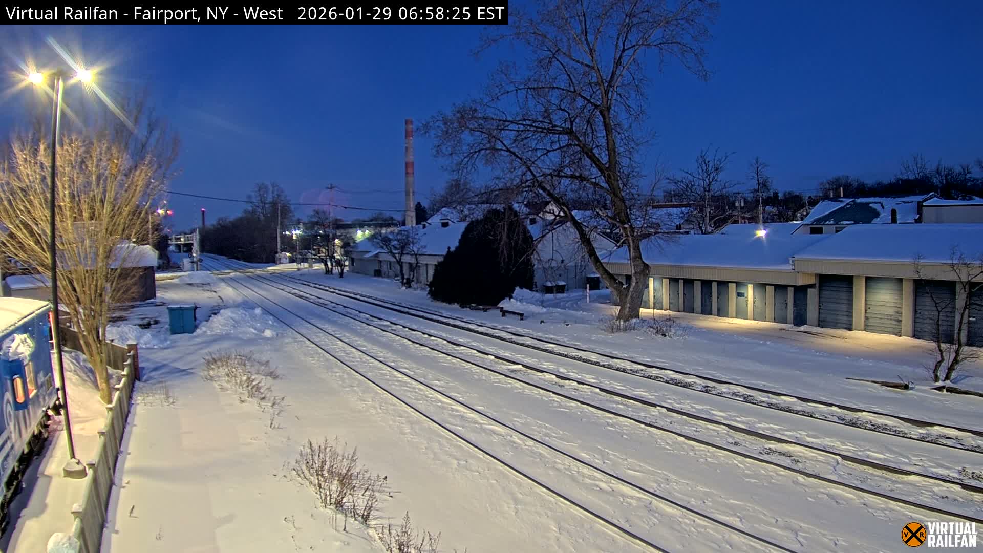 Fairport Raiway Junction Live Cam - Perinton, Monroe, New York, USA 