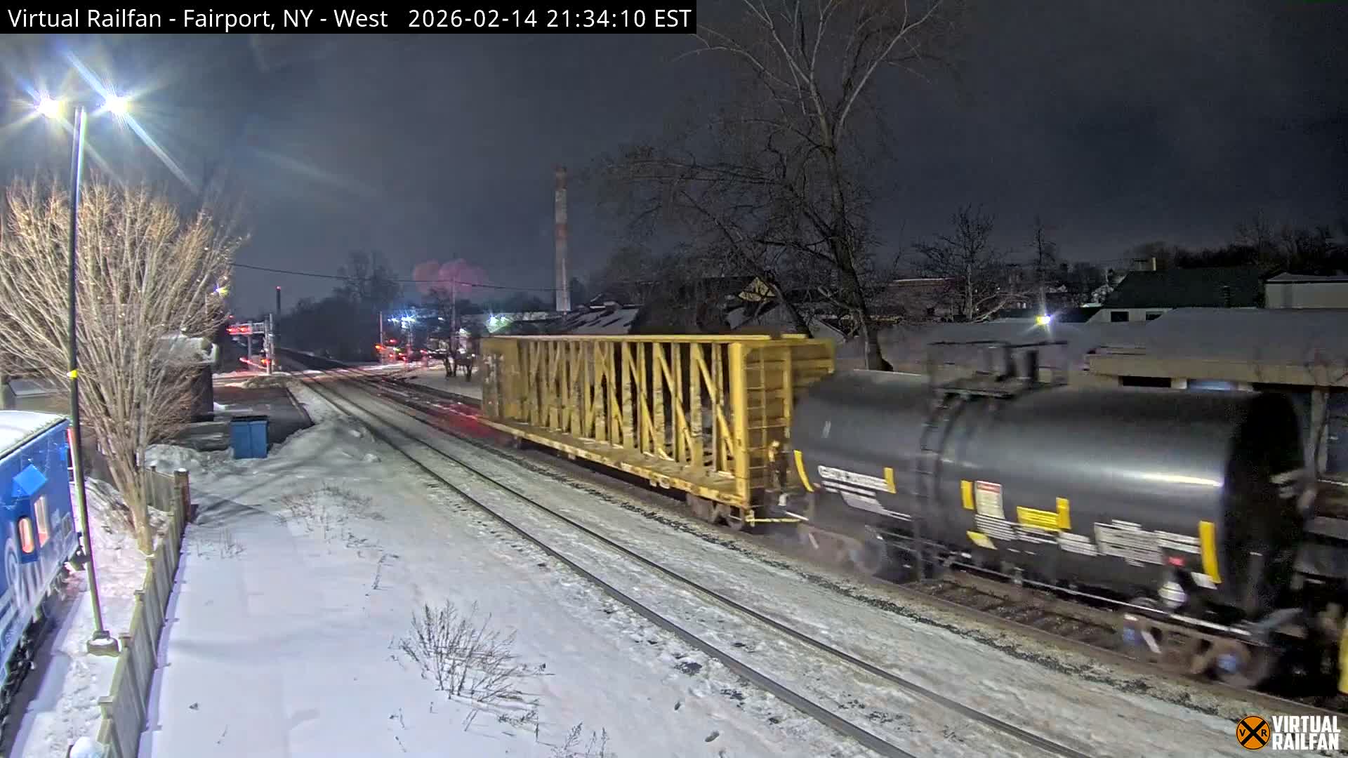 Fairport Raiway Junction Live Cam - Perinton, Monroe, New York, USA 