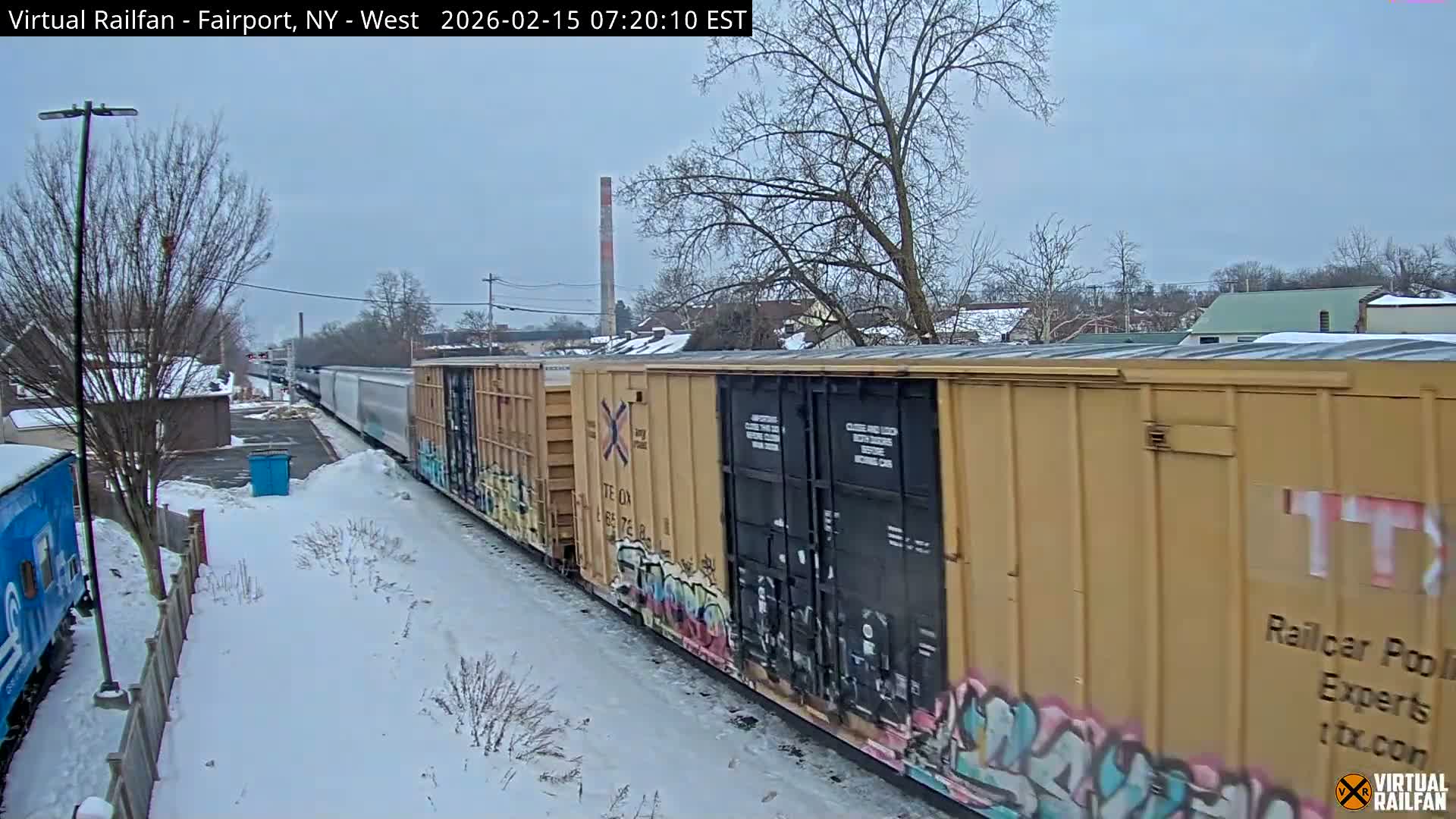 Fairport Raiway Junction Live Cam - Perinton, Monroe, New York, USA 
