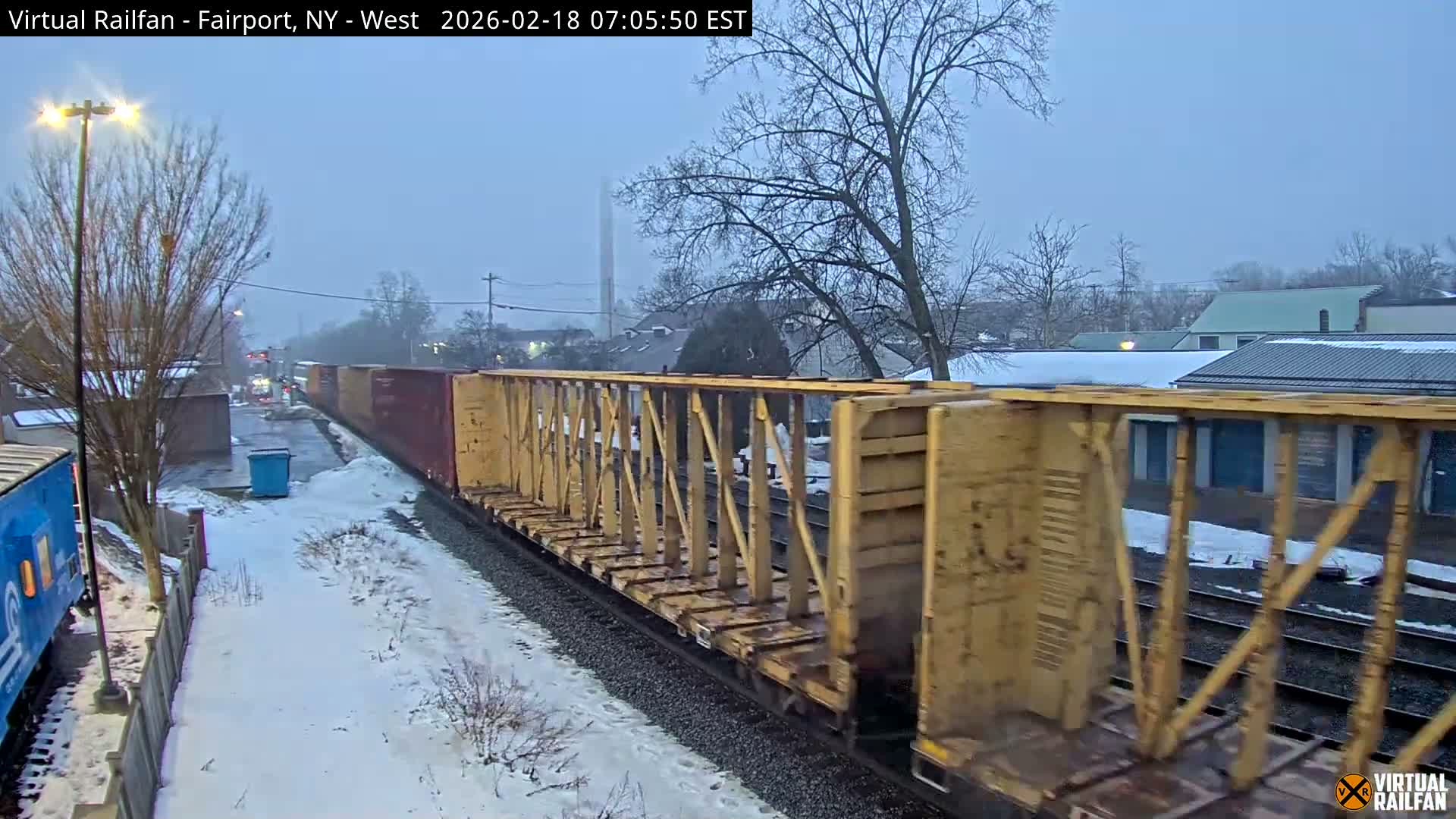 Fairport Raiway Junction Live Cam - Perinton, Monroe, New York, USA 