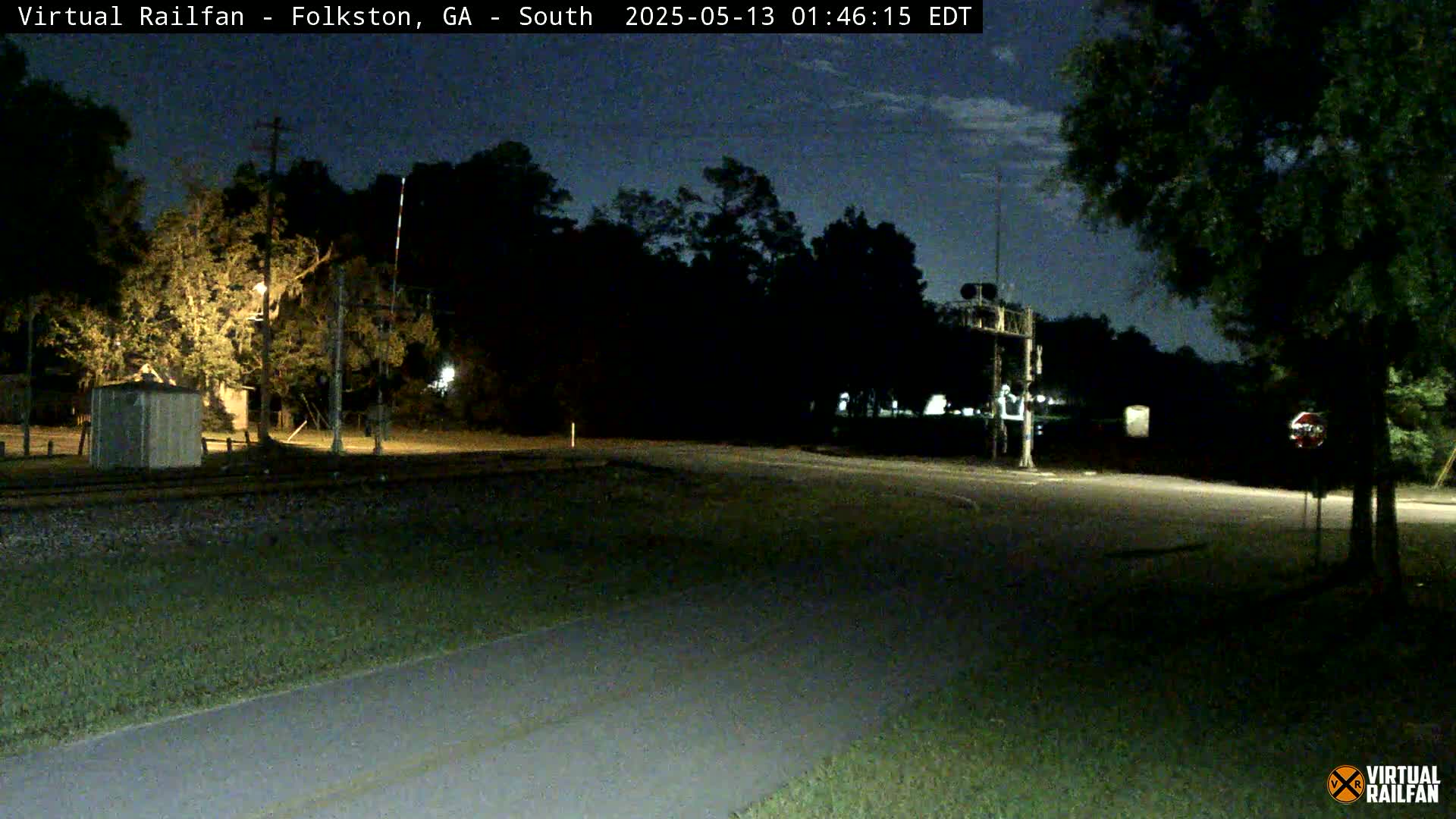 Folkston Railway - W Martin st. Junction Live Cam - Folkston, Charlton, Georgia, USA 