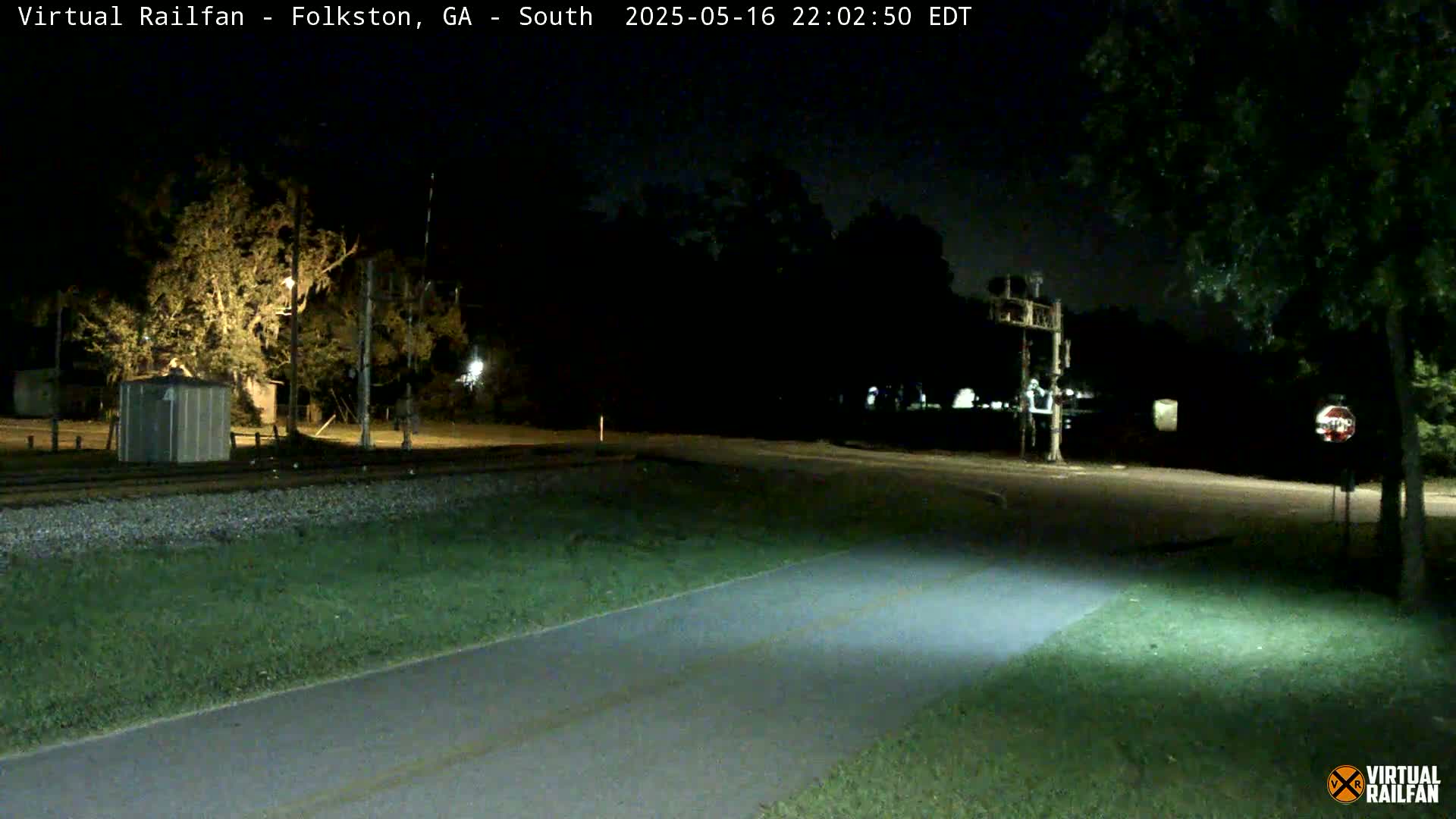 Folkston Railway - W Martin st. Junction Live Cam - Folkston, Charlton, Georgia, USA 