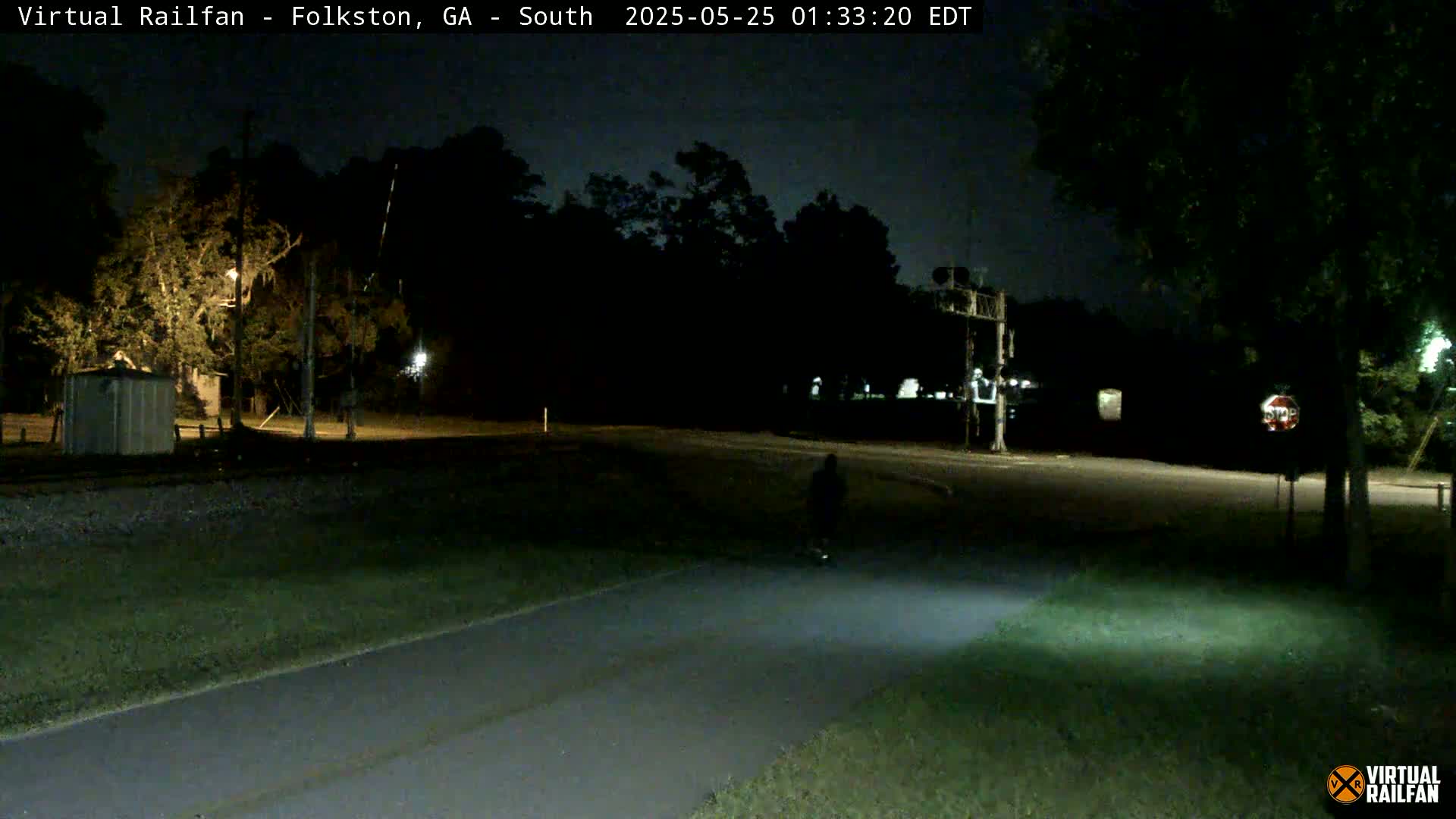 Folkston Railway - W Martin st. Junction Live Cam - Folkston, Charlton, Georgia, USA 
