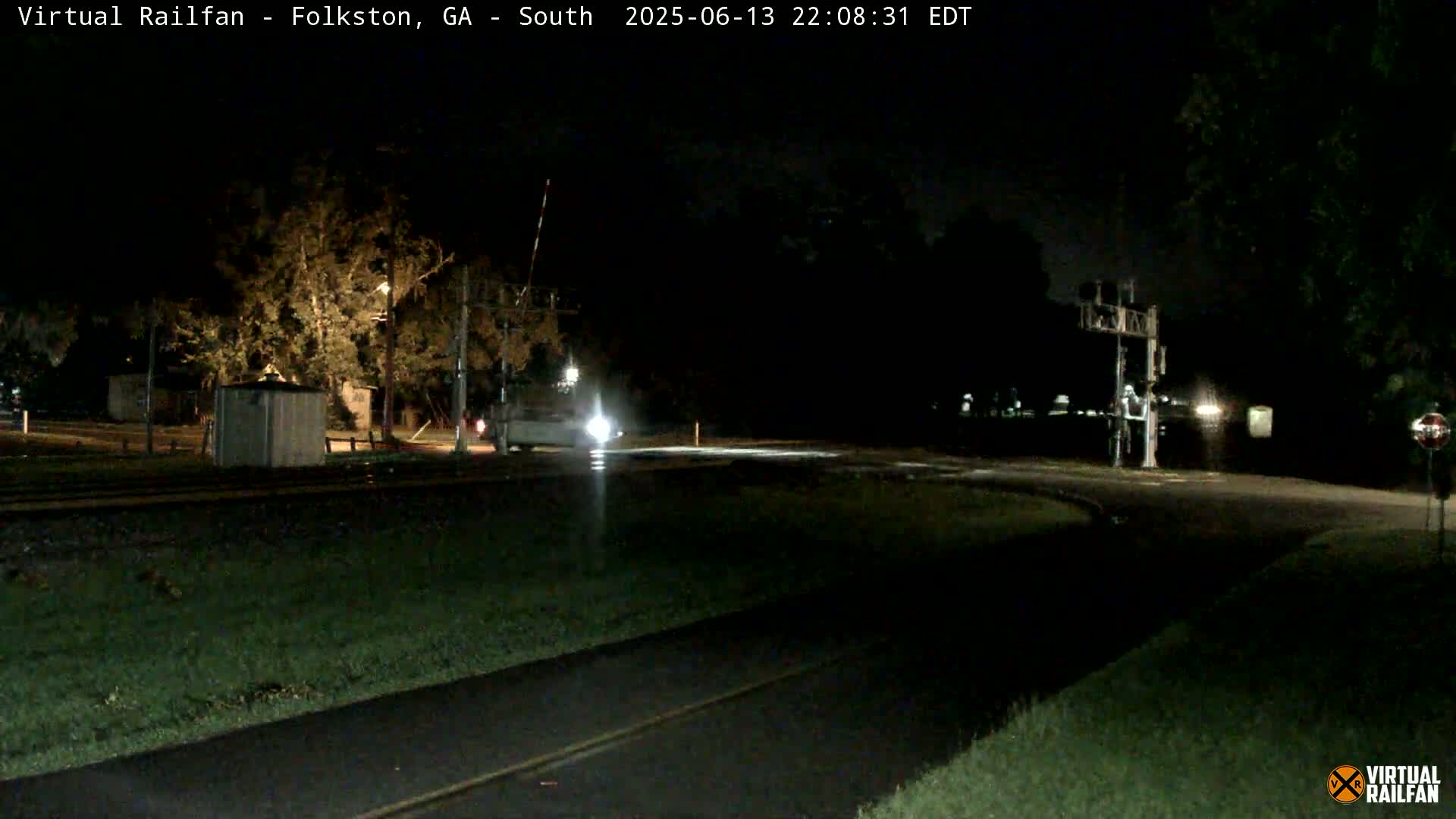 Folkston Railway - W Martin st. Junction Live Cam - Folkston, Charlton, Georgia, USA 