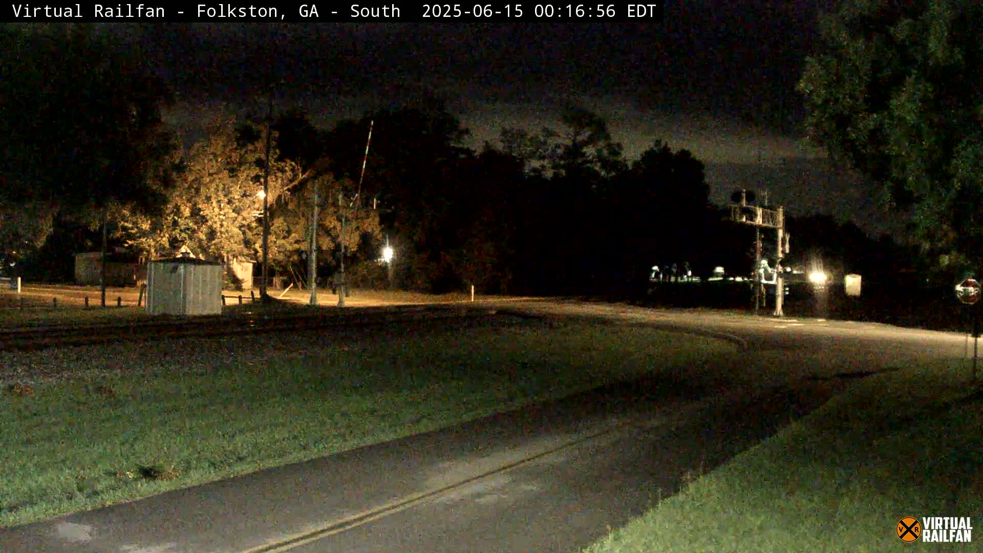 Folkston Railway - W Martin st. Junction Live Cam - Folkston, Charlton, Georgia, USA 