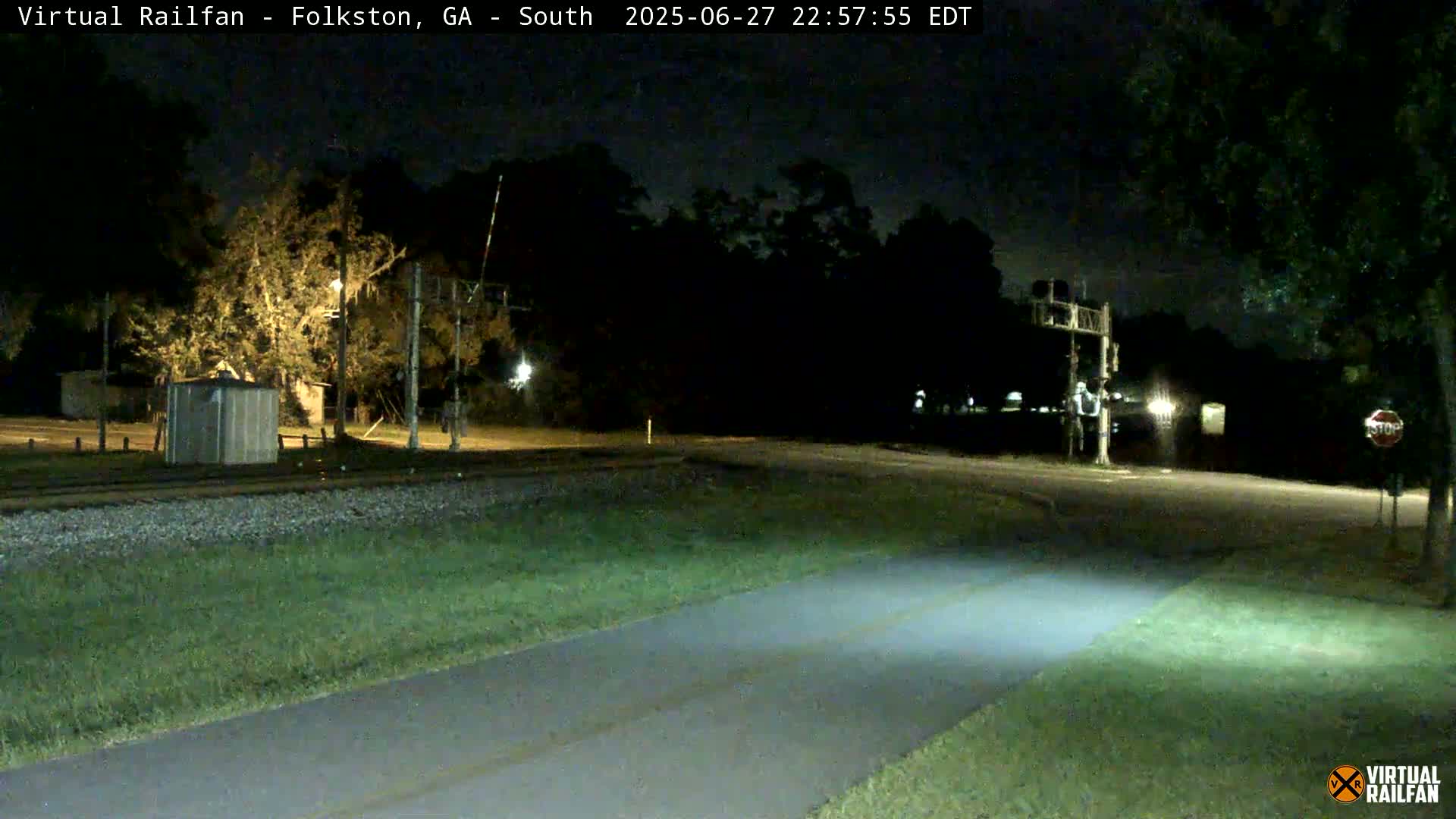 Folkston Railway - W Martin st. Junction Live Cam - Folkston, Charlton, Georgia, USA 