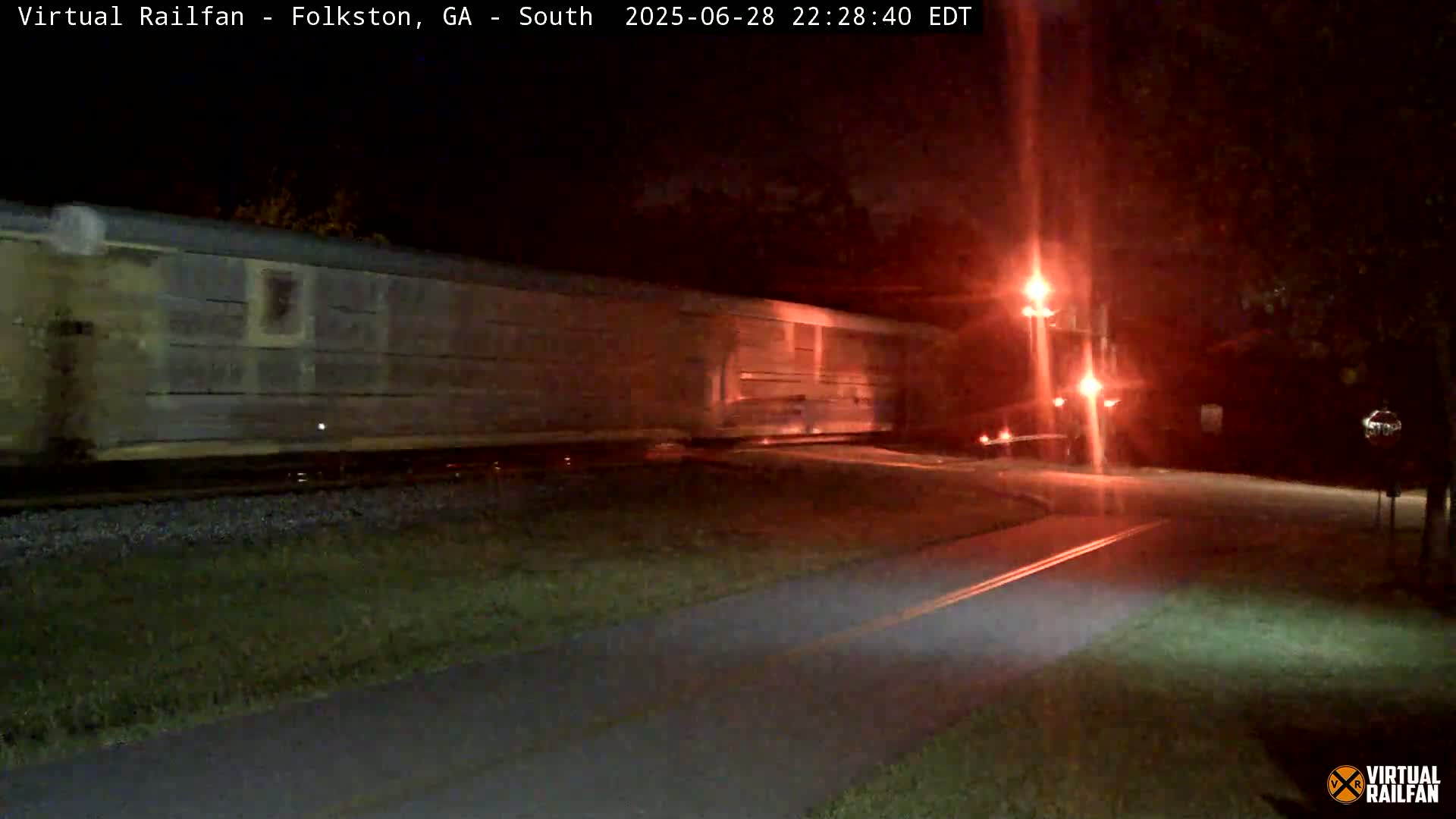 Folkston Railway - W Martin st. Junction Live Cam - Folkston, Charlton, Georgia, USA 