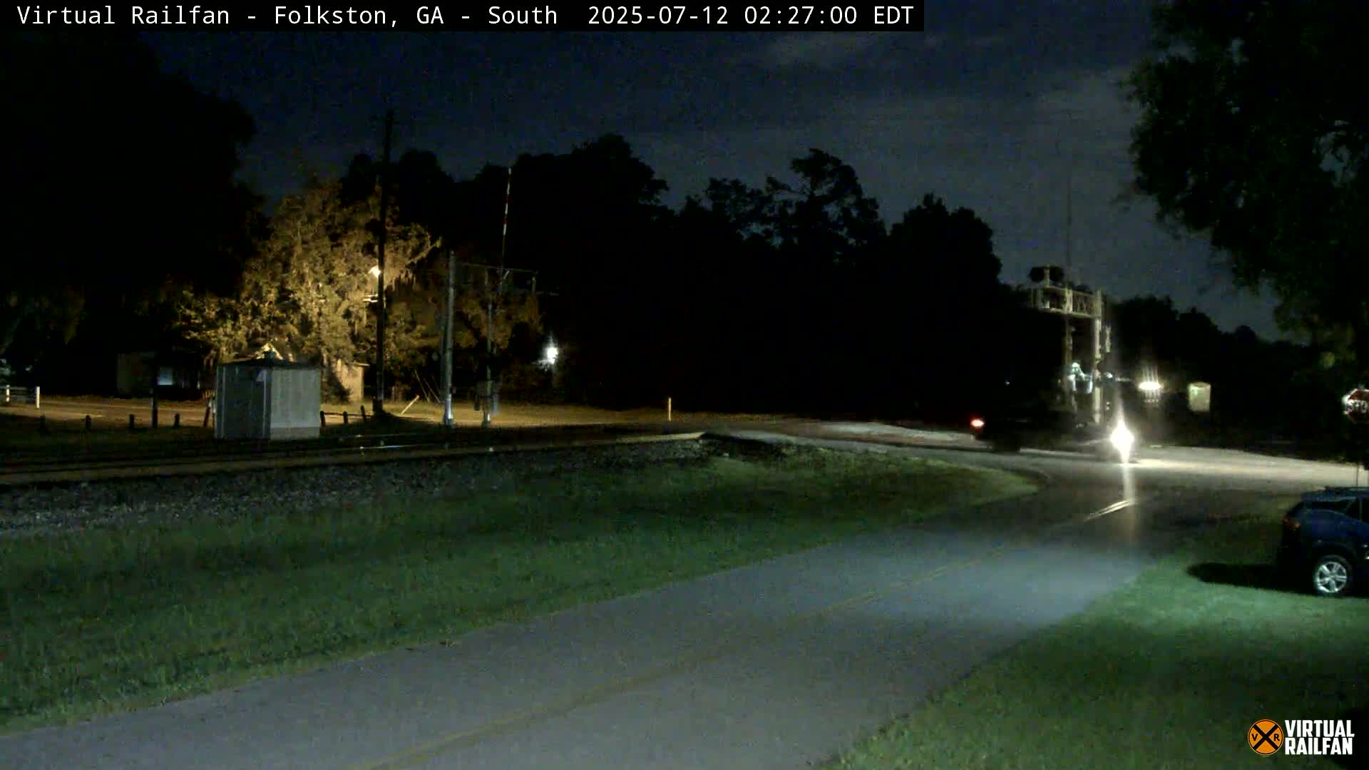 Folkston Railway - W Martin st. Junction Live Cam - Folkston, Charlton, Georgia, USA 