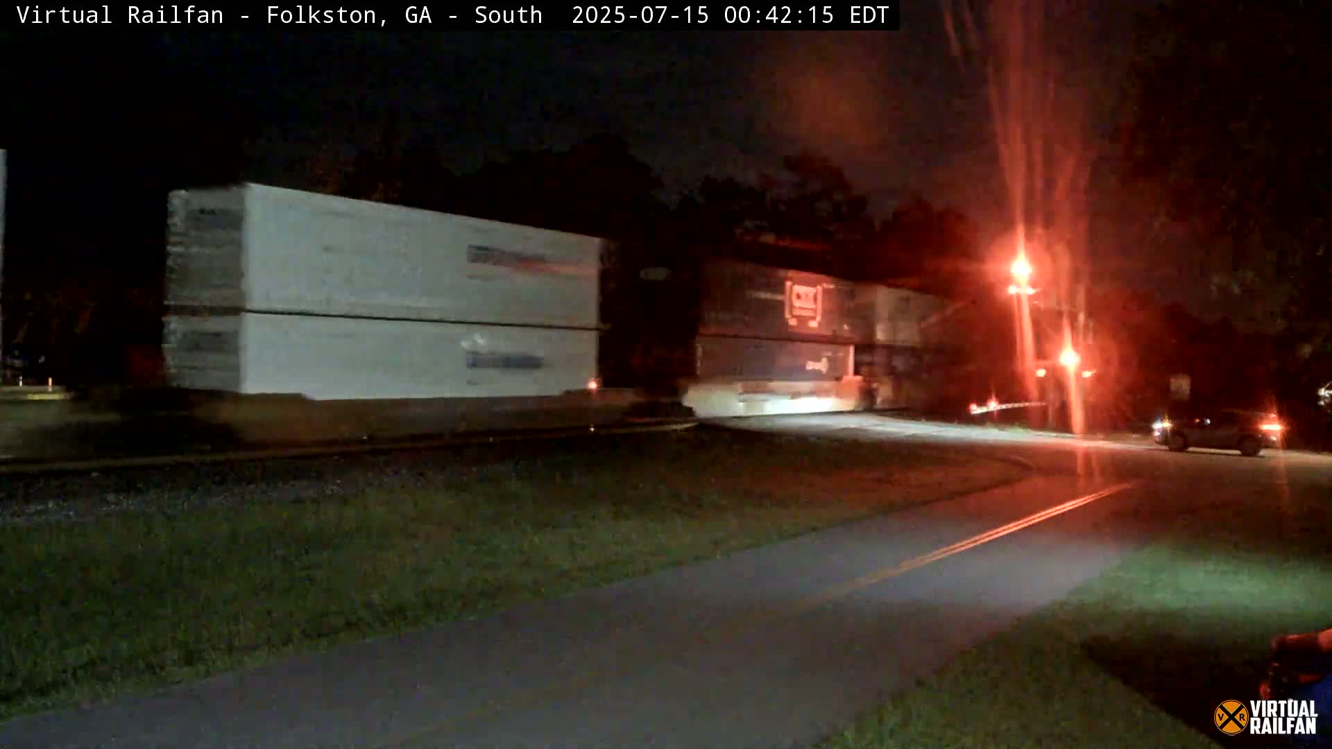Folkston Railway - W Martin st. Junction Live Cam - Folkston, Charlton, Georgia, USA 