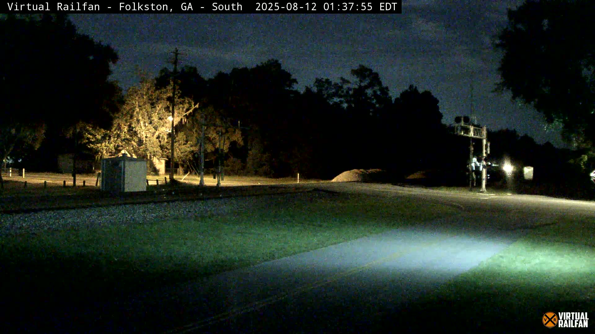 Folkston Railway - W Martin st. Junction Live Cam - Folkston, Charlton, Georgia, USA 