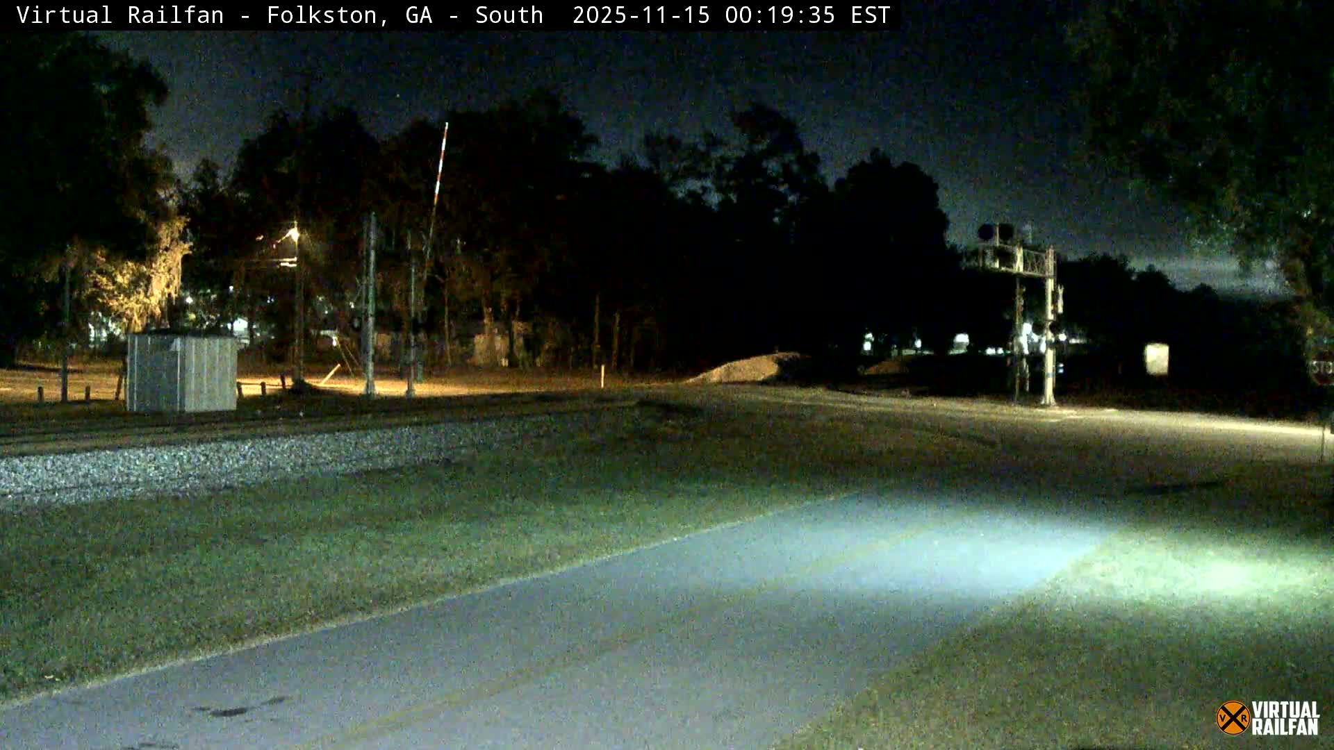 Folkston Railway - W Martin st. Junction Live Cam - Folkston, Charlton, Georgia, USA 