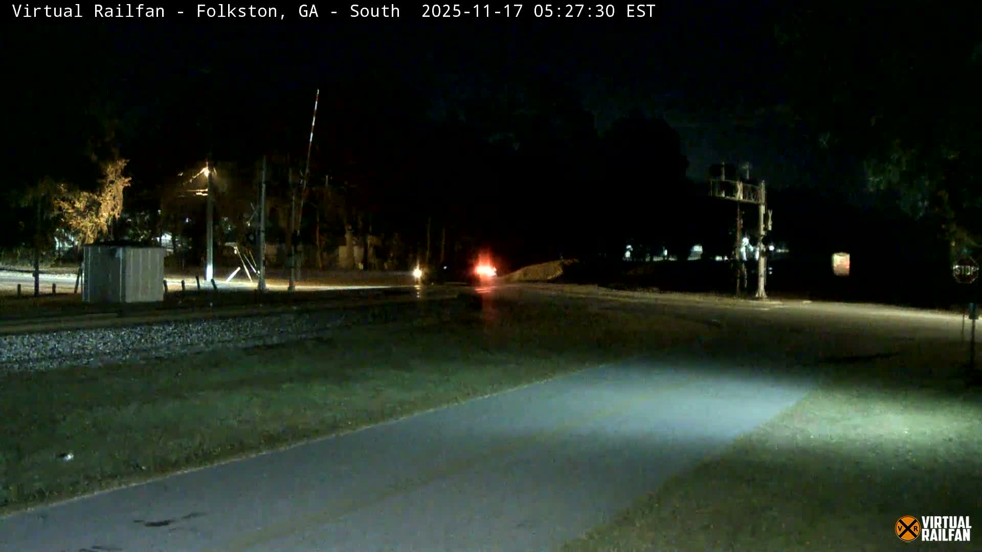 Folkston Railway - W Martin st. Junction Live Cam - Folkston, Charlton, Georgia, USA 