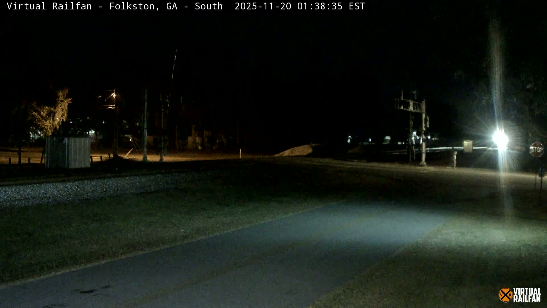 Folkston Railway - W Martin st. Junction Live Cam - Folkston, Charlton, Georgia, USA 