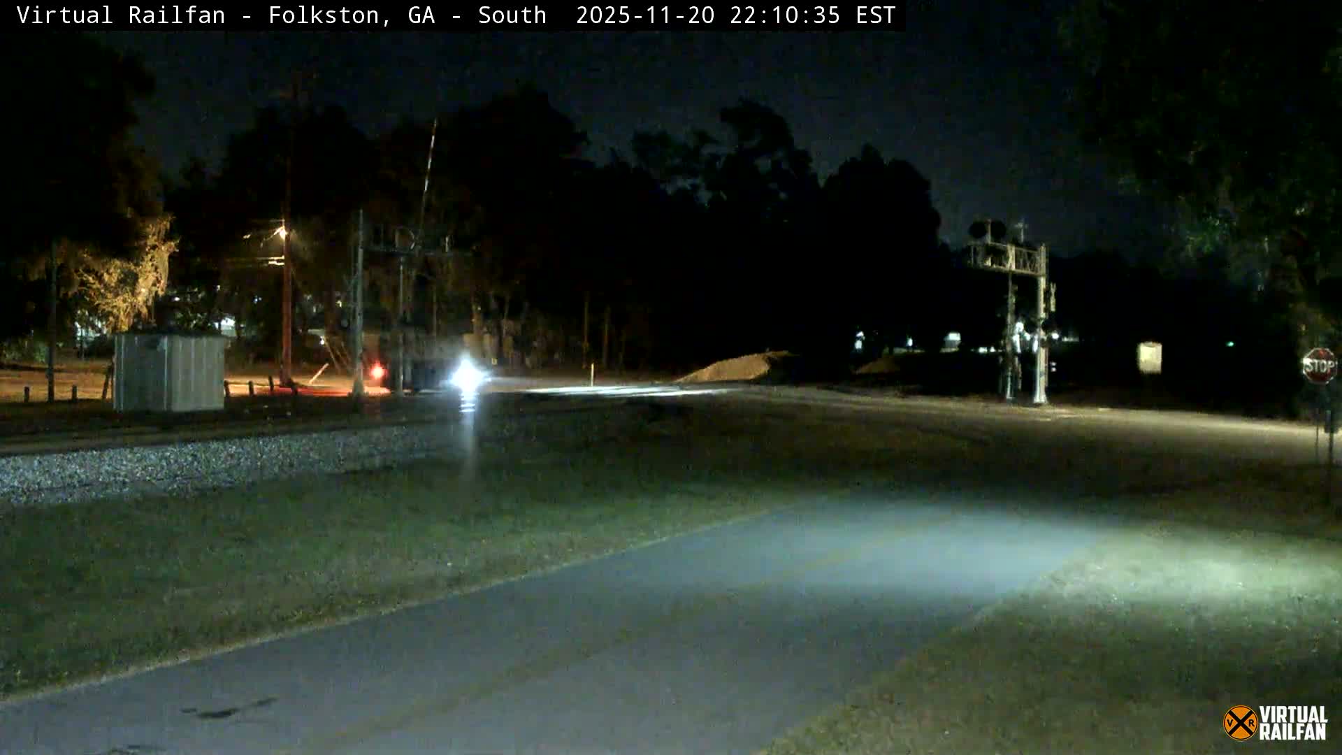 Folkston Railway - W Martin st. Junction Live Cam - Folkston, Charlton, Georgia, USA 