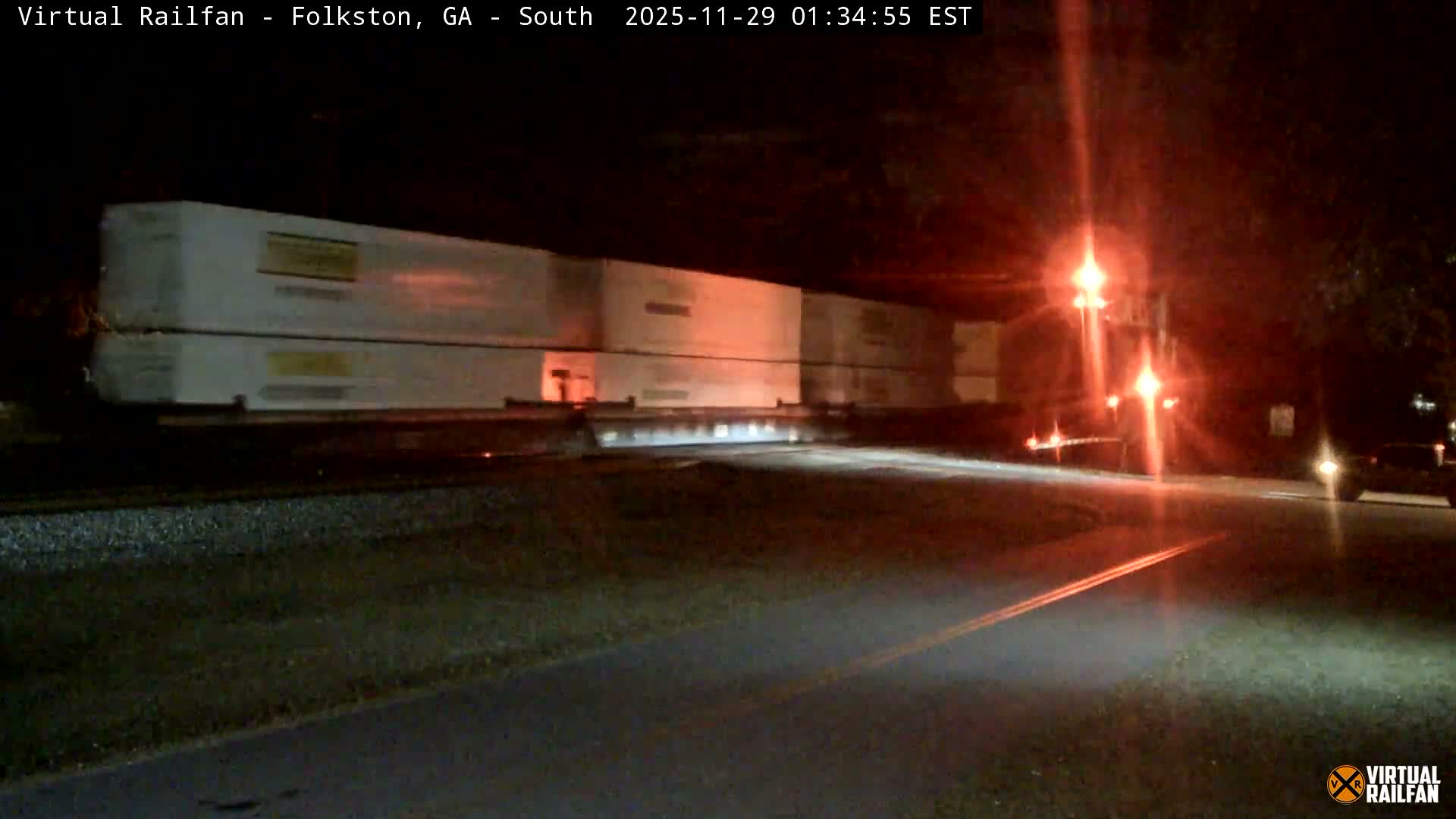 Folkston Railway - W Martin st. Junction Live Cam - Folkston, Charlton, Georgia, USA 