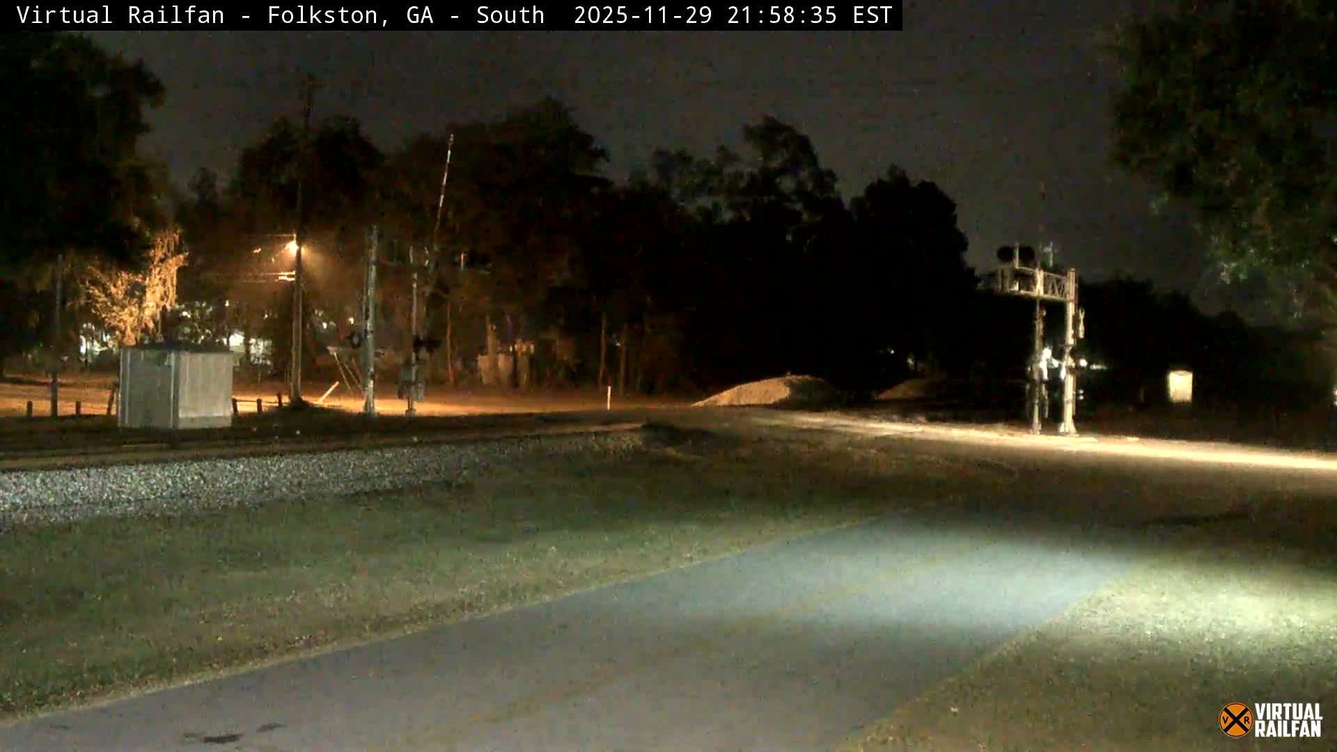 Folkston Railway - W Martin st. Junction Live Cam - Folkston, Charlton, Georgia, USA 