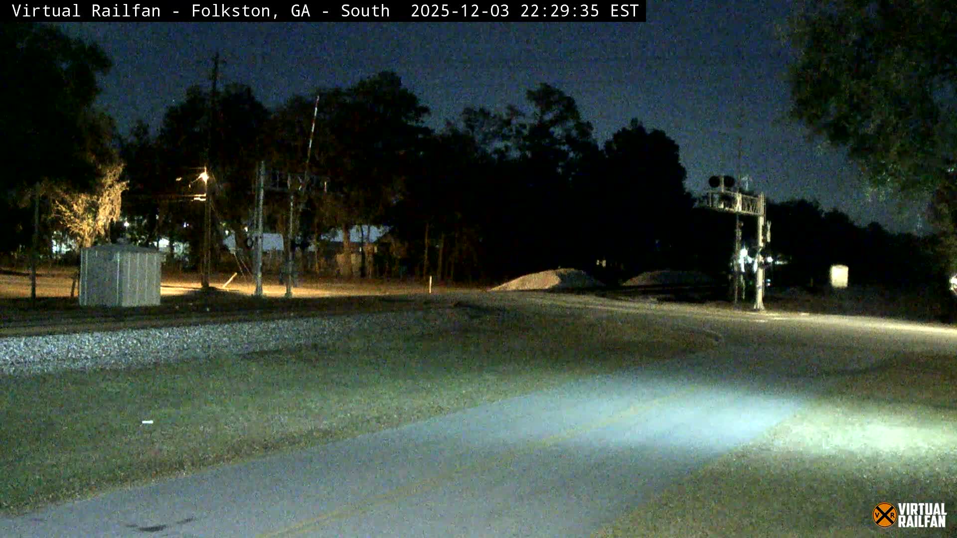 Folkston Railway - W Martin st. Junction Live Cam - Folkston, Charlton, Georgia, USA 