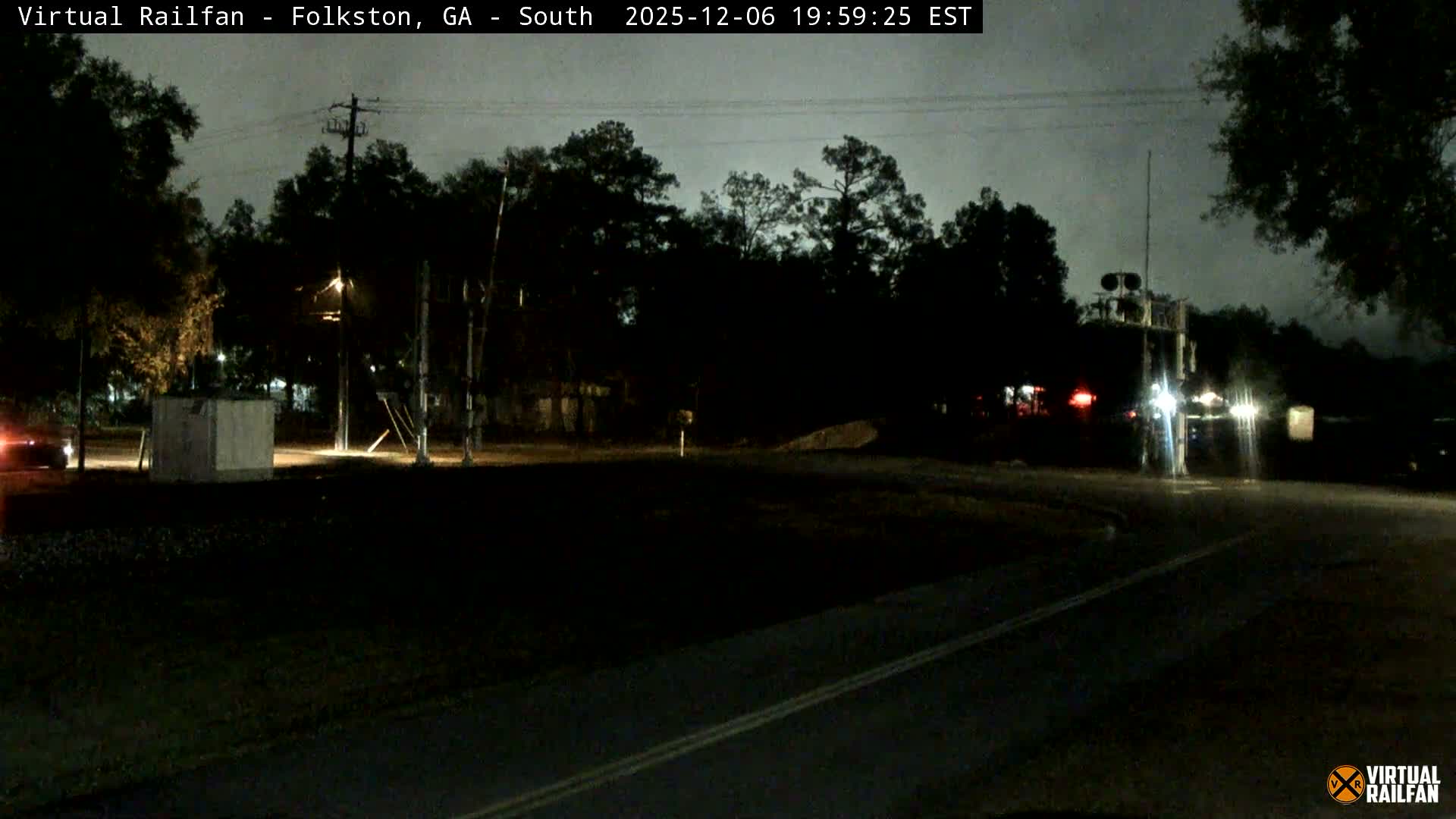 Folkston Railway - W Martin st. Junction Live Cam - Folkston, Charlton, Georgia, USA 