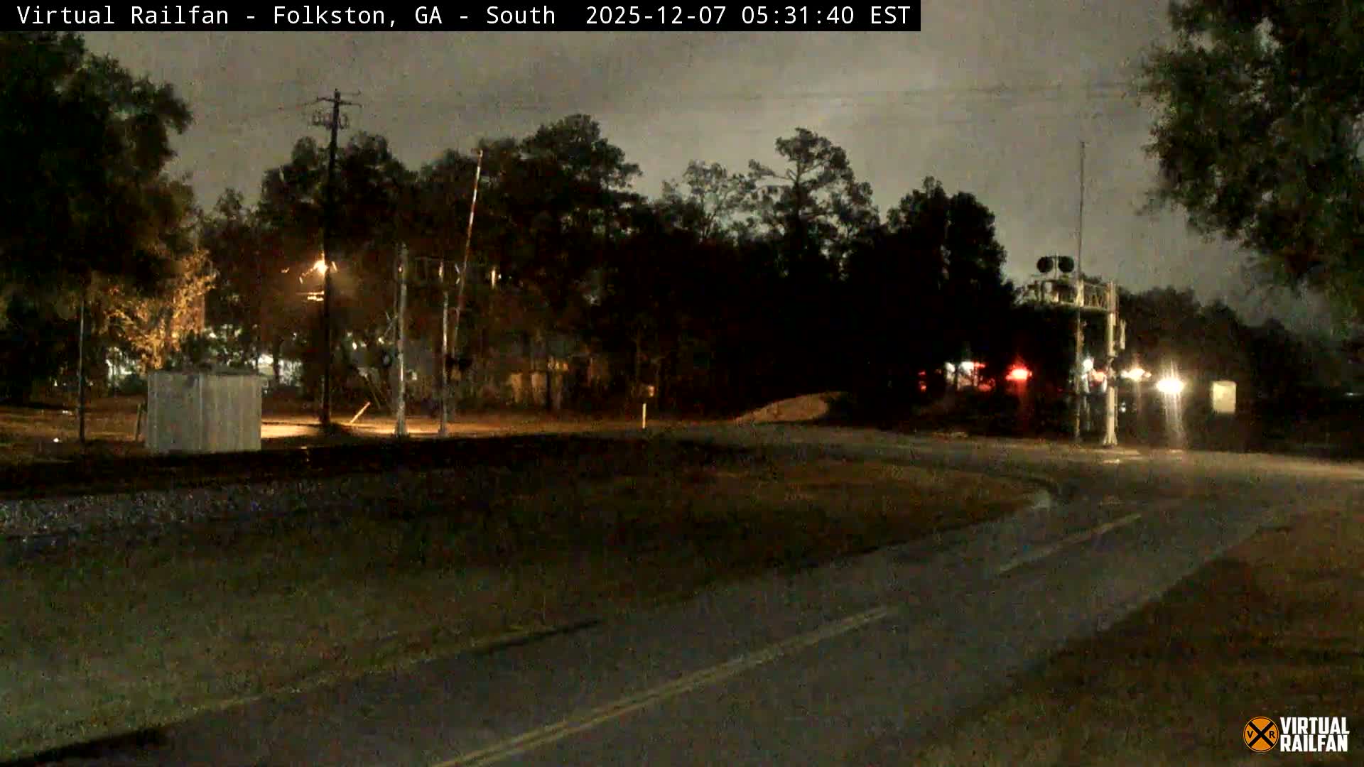 Folkston Railway - W Martin st. Junction Live Cam - Folkston, Charlton, Georgia, USA 
