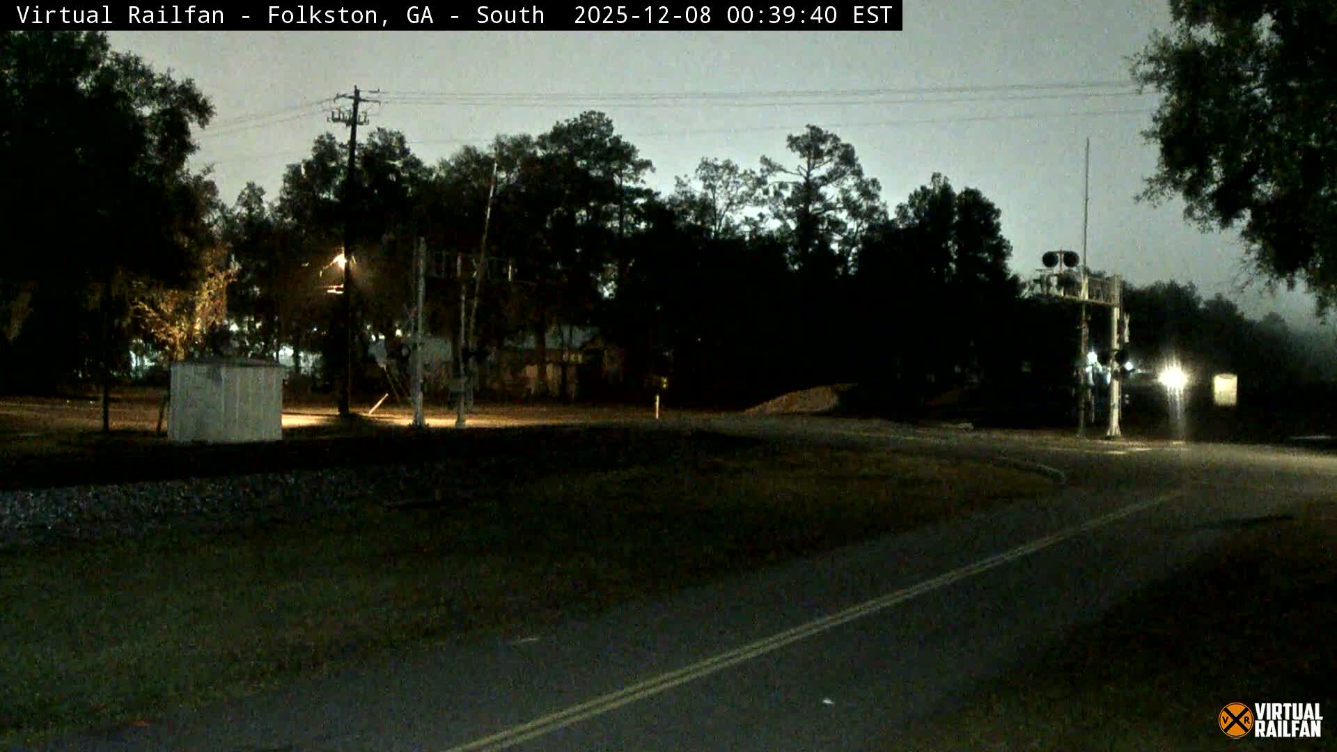 Folkston Railway - W Martin st. Junction Live Cam - Folkston, Charlton, Georgia, USA 