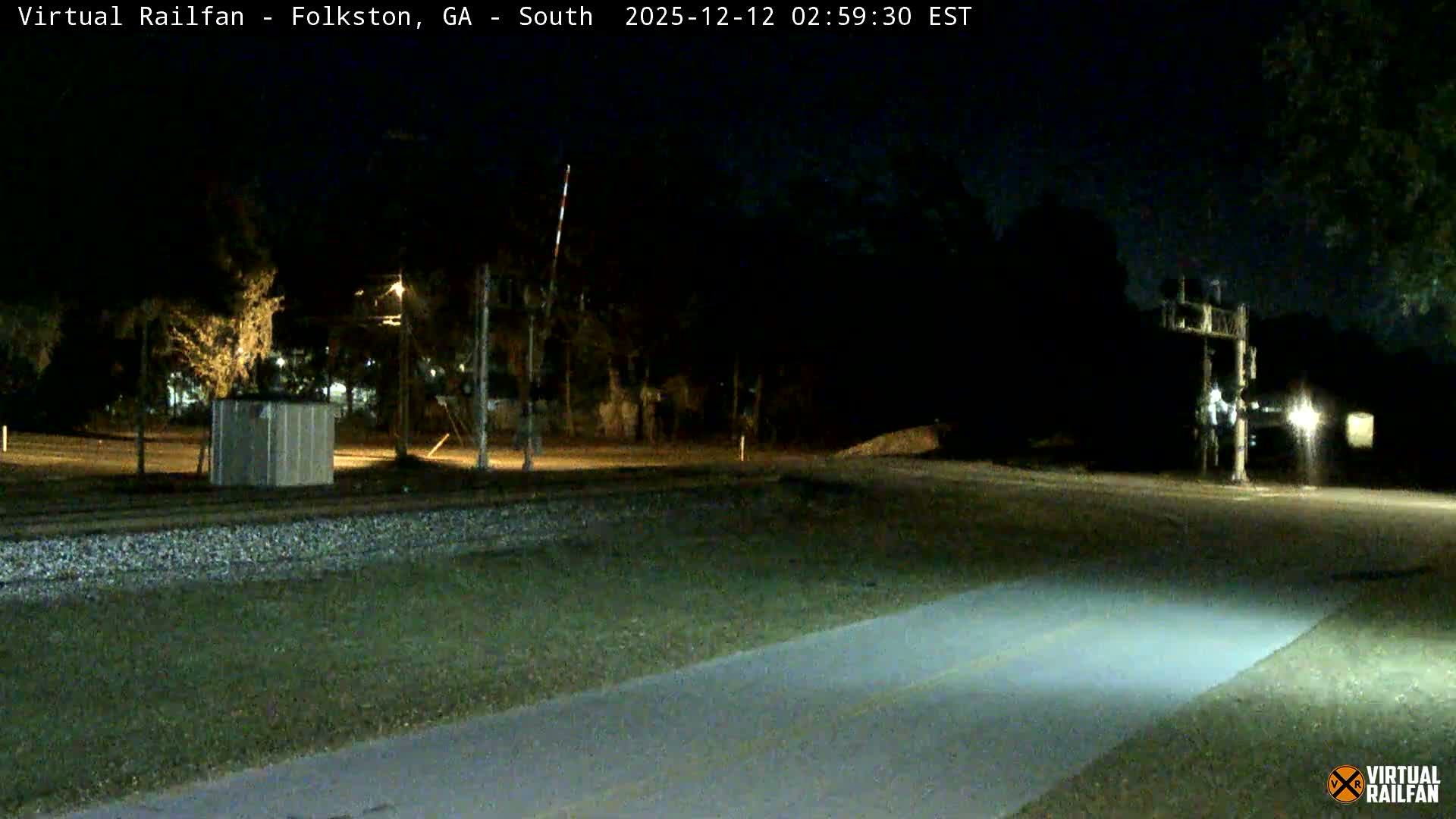 Folkston Railway - W Martin st. Junction Live Cam - Folkston, Charlton, Georgia, USA 