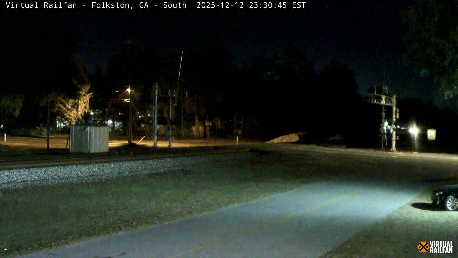 Folkston Railway - W Martin st. Junction Live Cam - Folkston, Charlton, Georgia, USA 