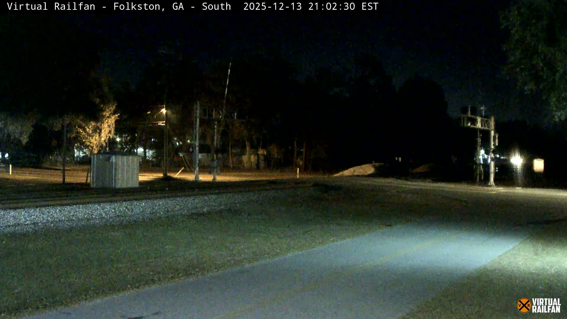 Folkston Railway - W Martin st. Junction Live Cam - Folkston, Charlton, Georgia, USA 