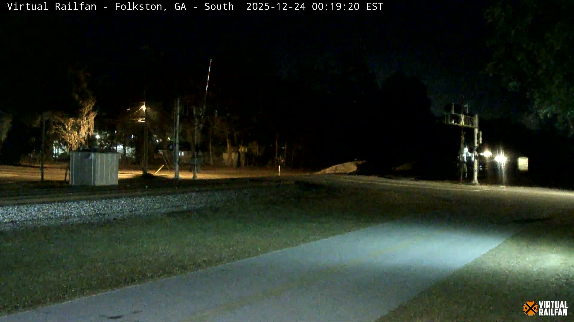 Folkston Railway - W Martin st. Junction Live Cam - Folkston, Charlton, Georgia, USA 