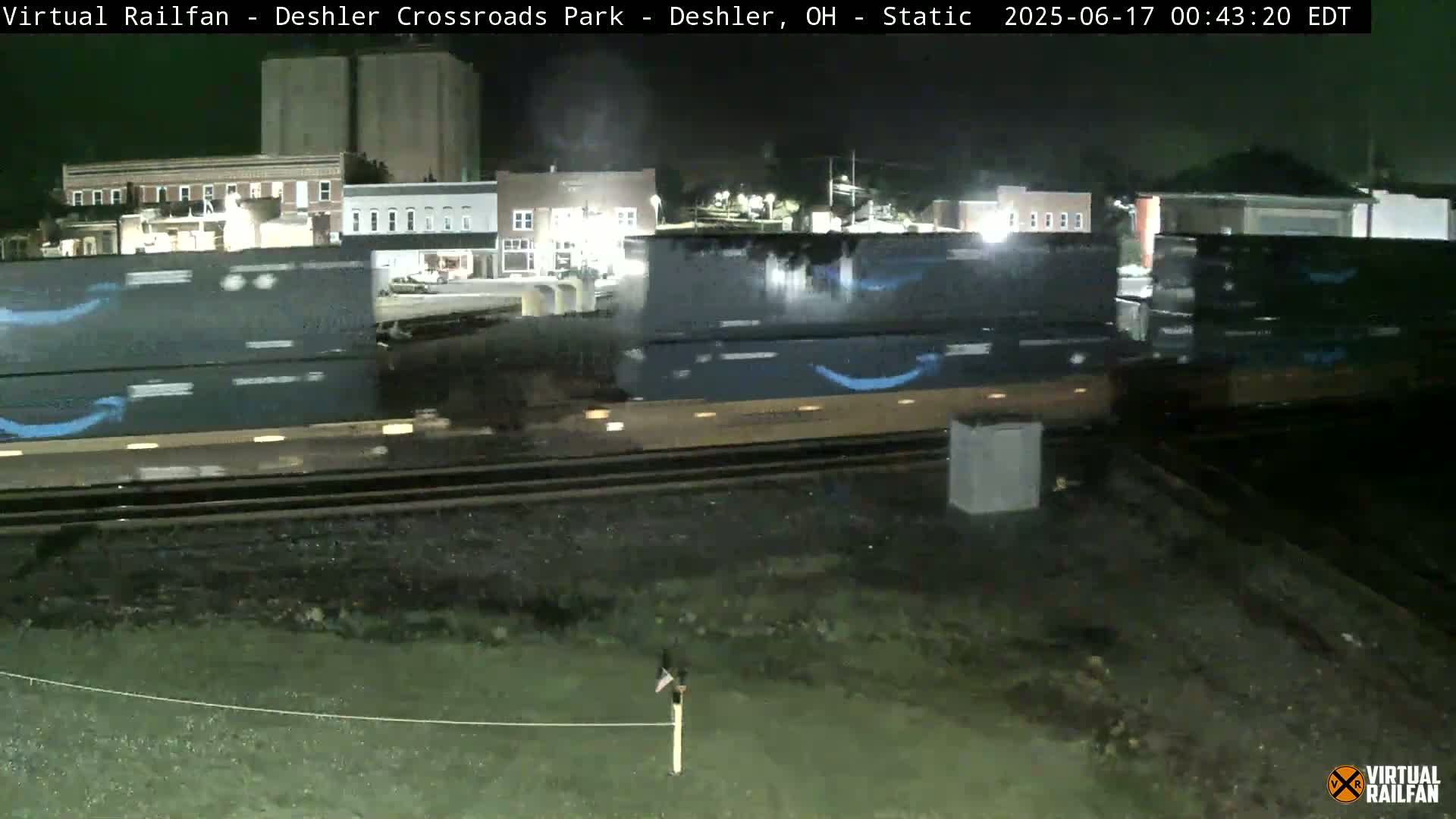 Deshler Crossroad Park Railway Junction Live Cam - Deshler, Henry, Ohio, USA