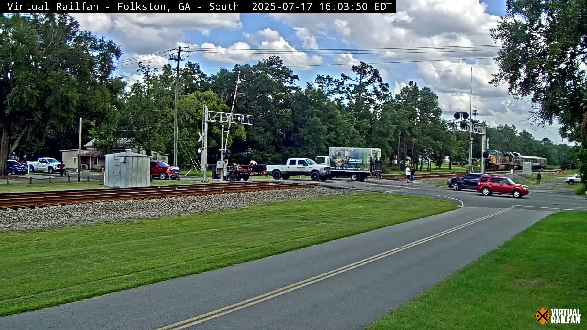 Deshler Crossroad Park Railway Junction Live Cam - Deshler, Henry, Ohio, USA