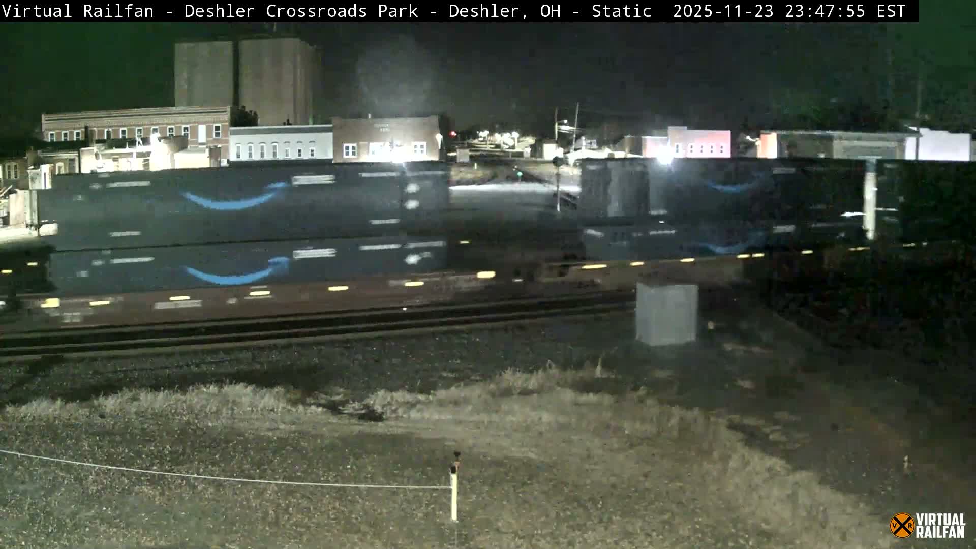 Deshler Crossroad Park Railway Junction Live Cam - Deshler, Henry, Ohio, USA