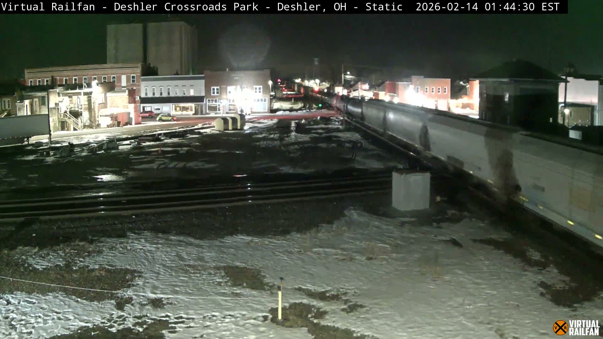 Deshler Crossroad Park Railway Junction Live Cam - Deshler, Henry, Ohio, USA