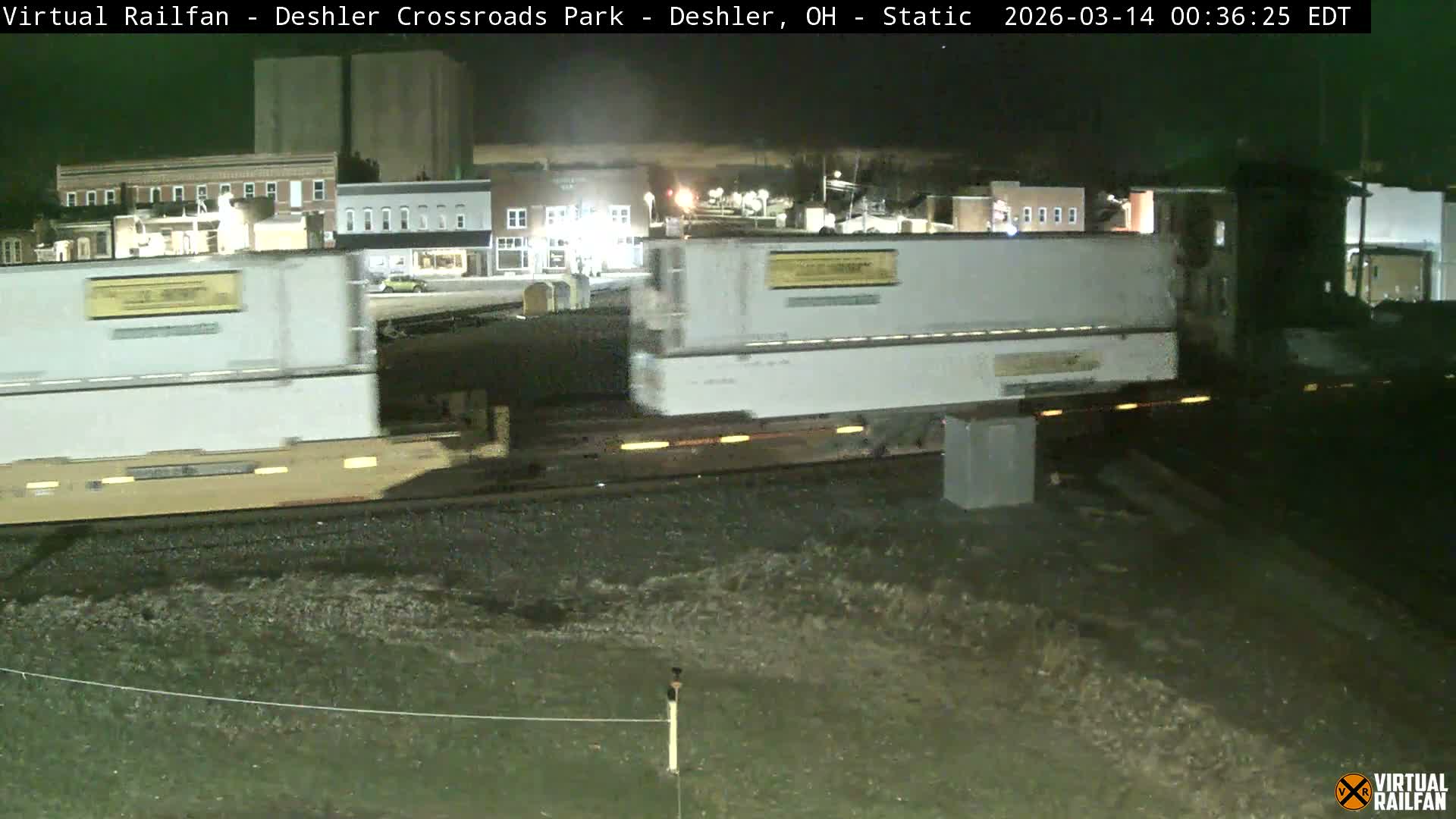 Deshler Crossroad Park Railway Junction Live Cam - Deshler, Henry, Ohio, USA