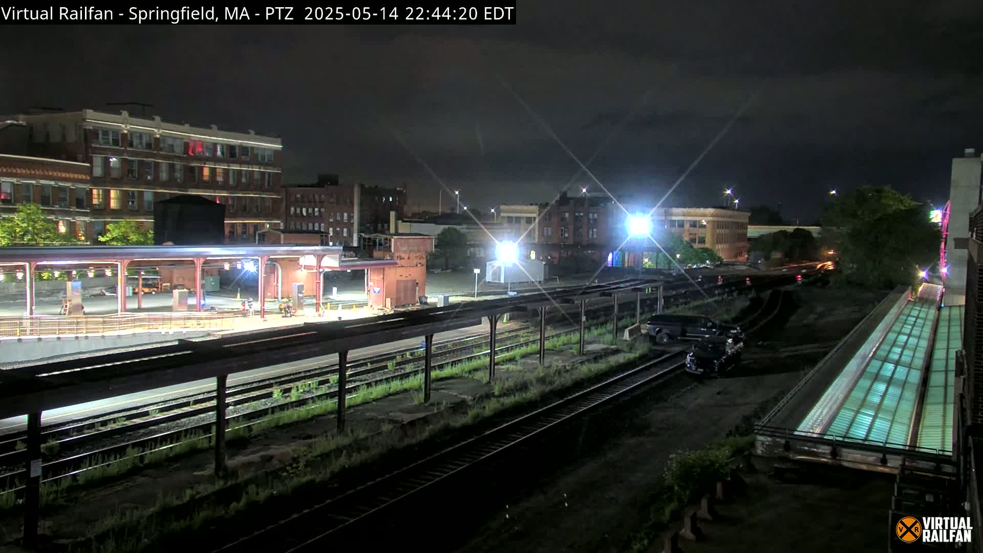 Springfield City & Springfield Union Railway Station Live Cam - Springfield, Hampden, Massachusetts, USA
