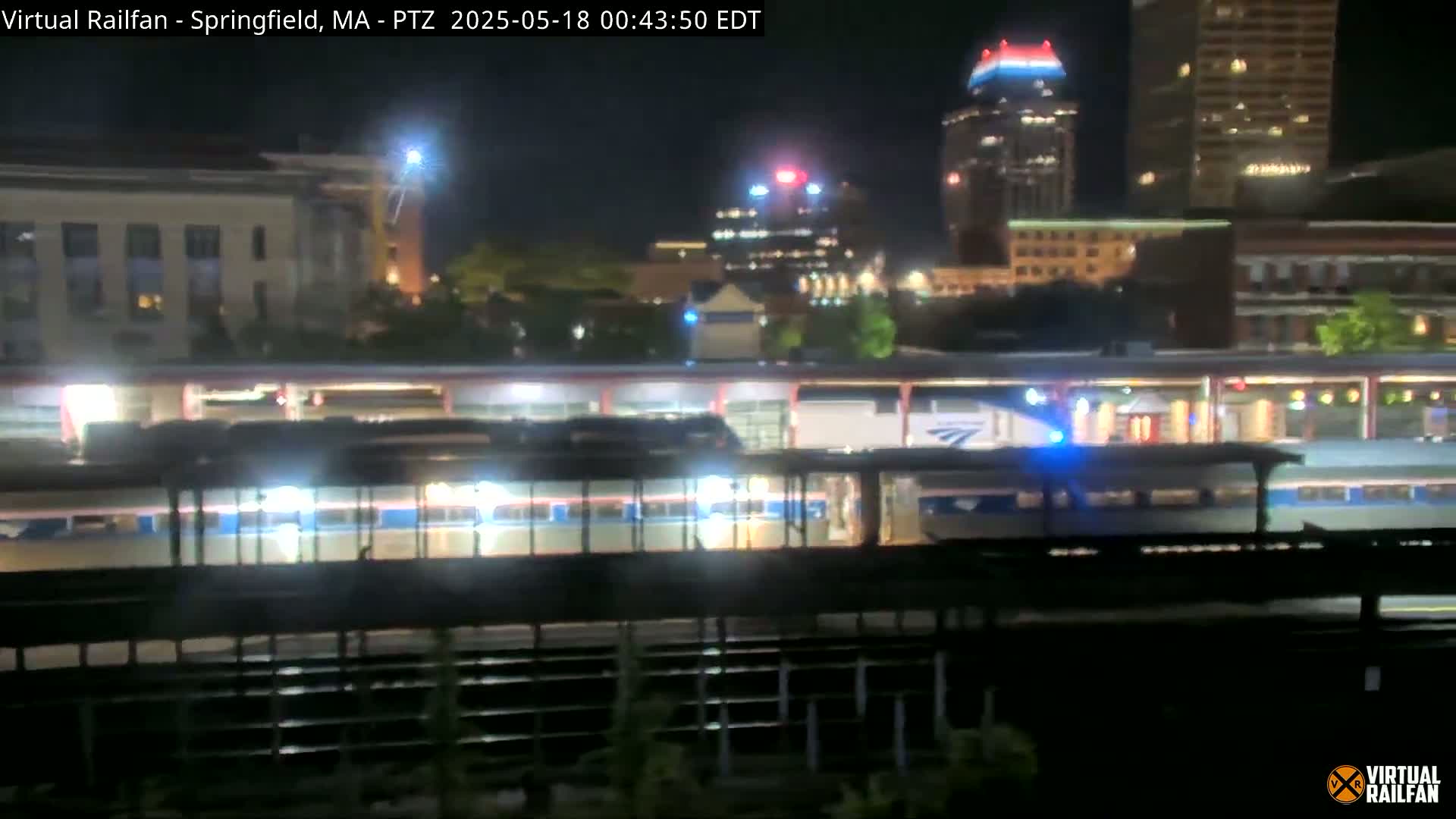 Springfield City & Springfield Union Railway Station Live Cam - Springfield, Hampden, Massachusetts, USA