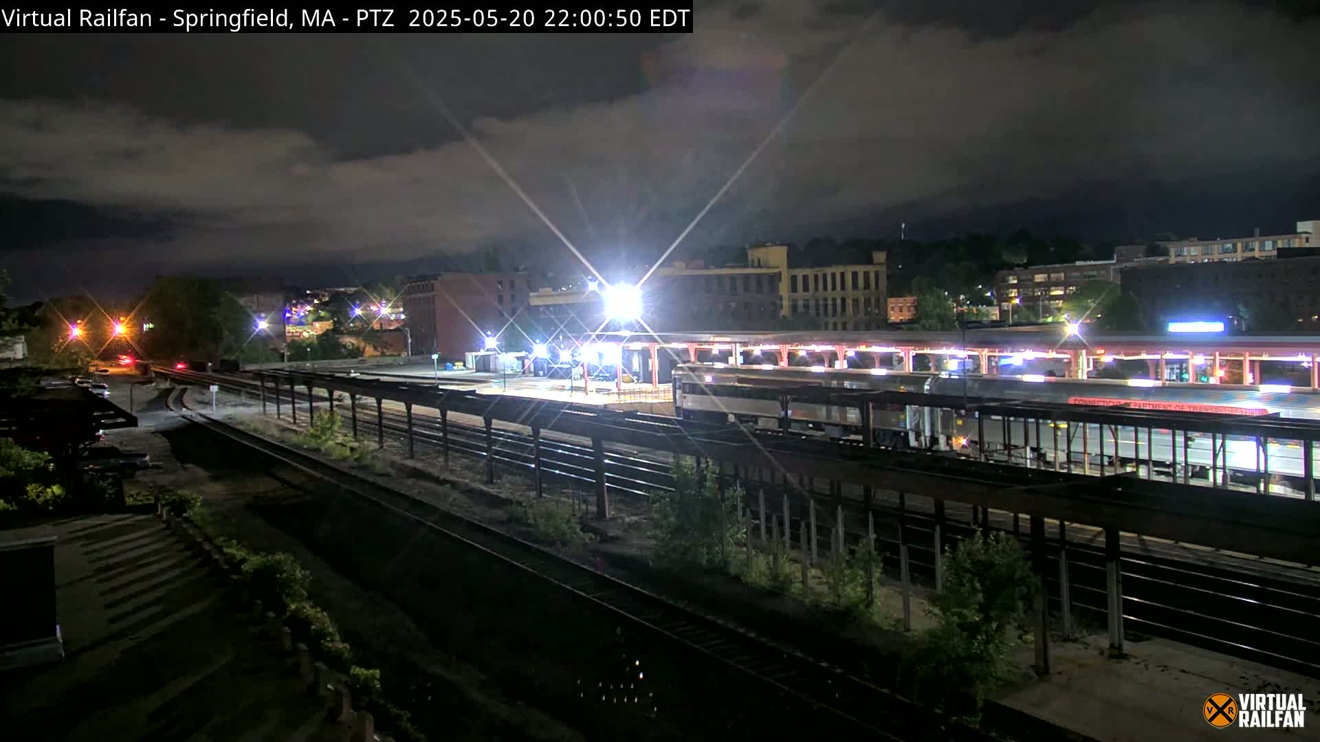 Springfield City & Springfield Union Railway Station Live Cam - Springfield, Hampden, Massachusetts, USA