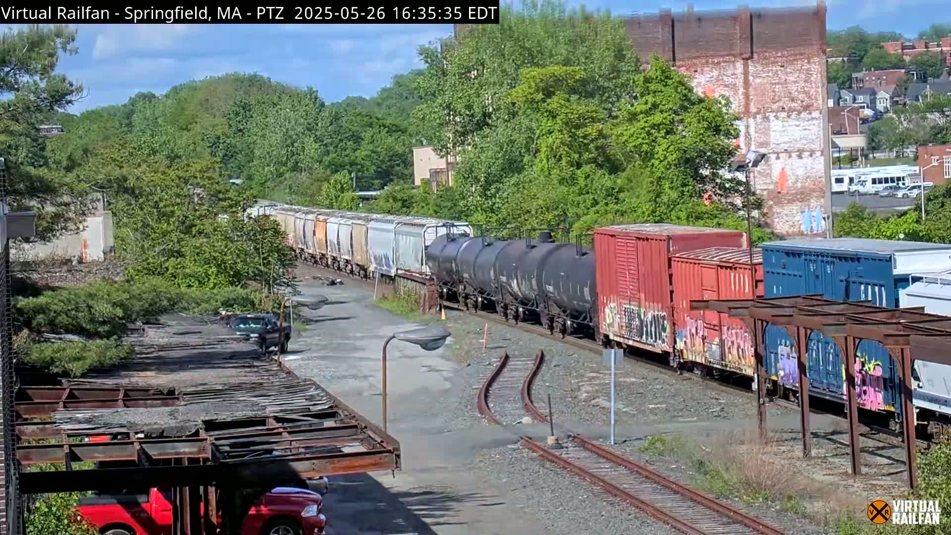 Springfield City & Springfield Union Railway Station Live Cam - Springfield, Hampden, Massachusetts, USA